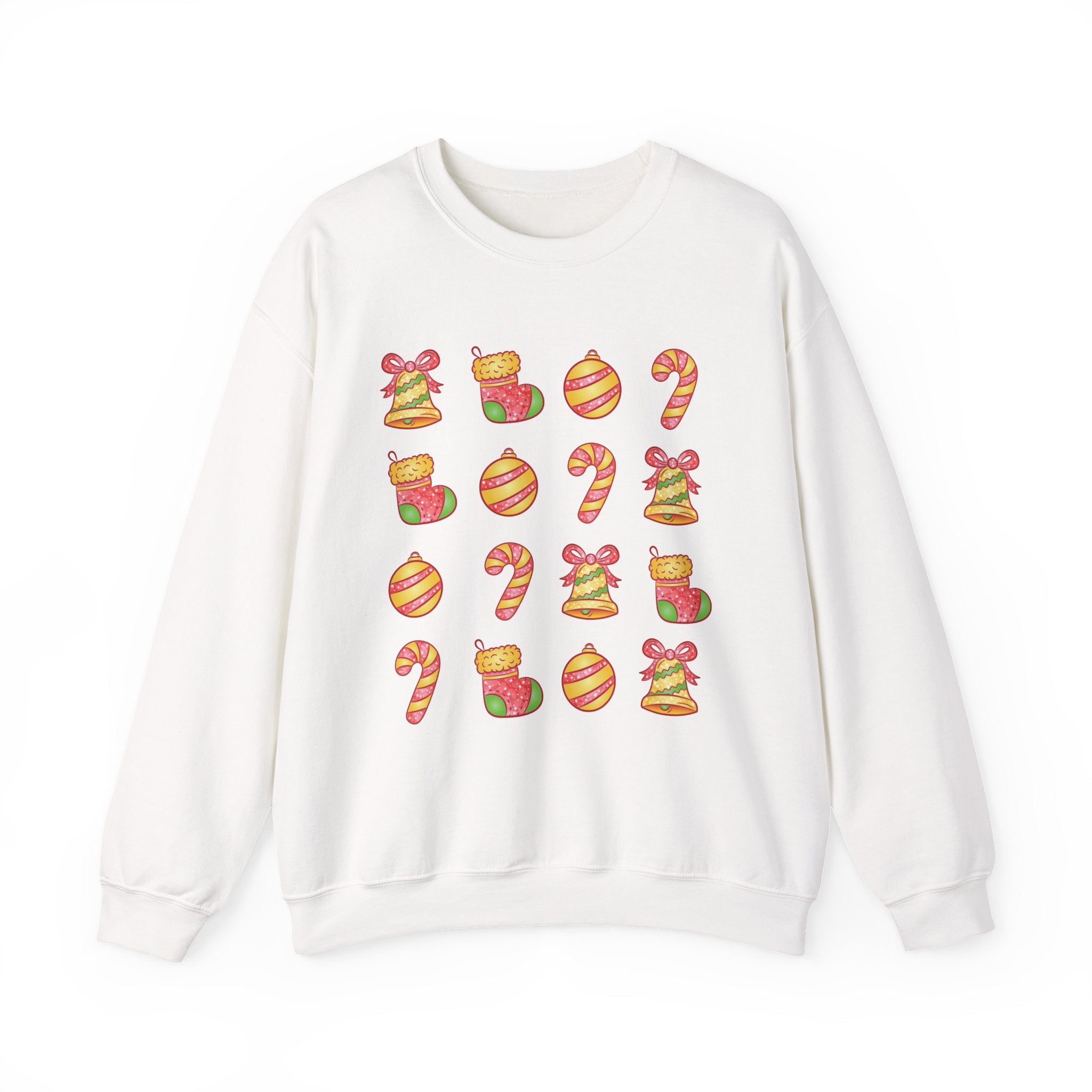 Christmas Pattern Crewneck Sweatshirt
