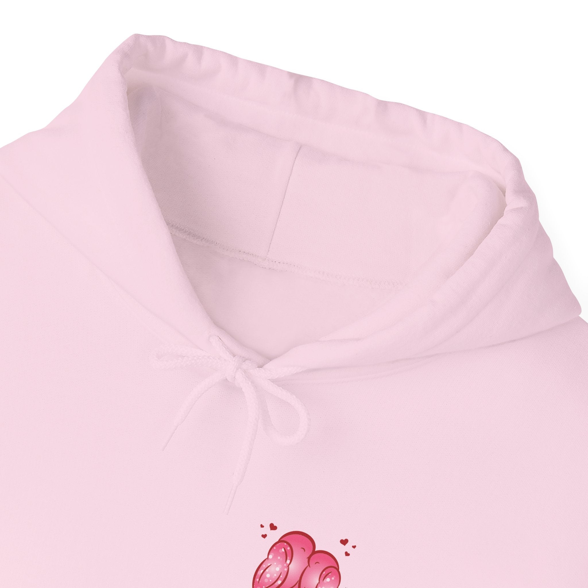 ''Lovebirds'' Hoodie — Cute Pink Lovebirds Hooded Sweatshirt