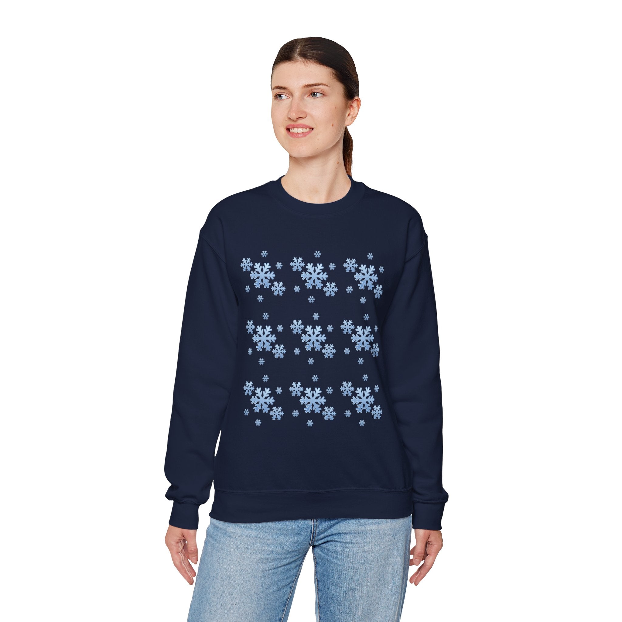 Snowflake Crewneck Sweatshirt