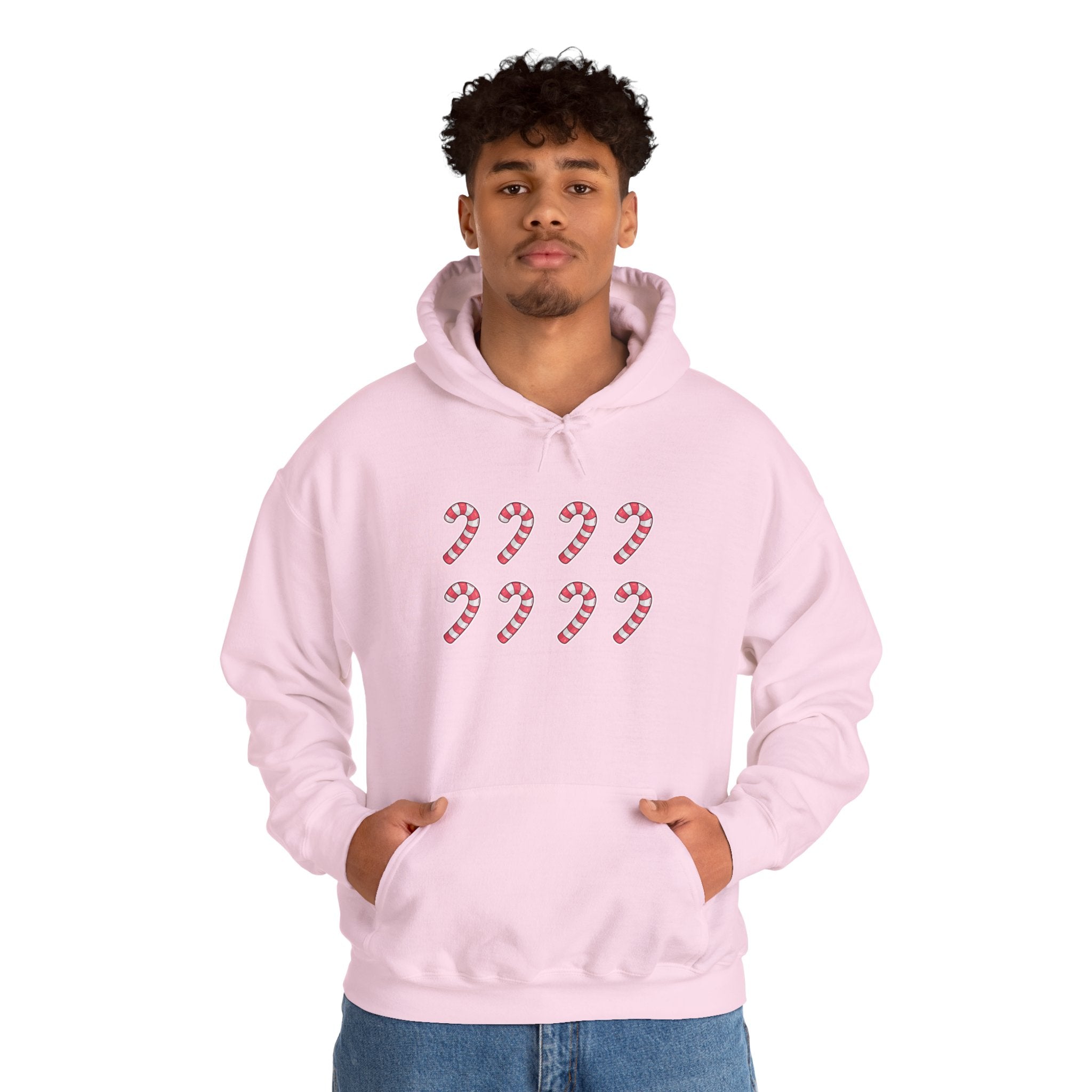 Candy Cane Pattern Hoodie