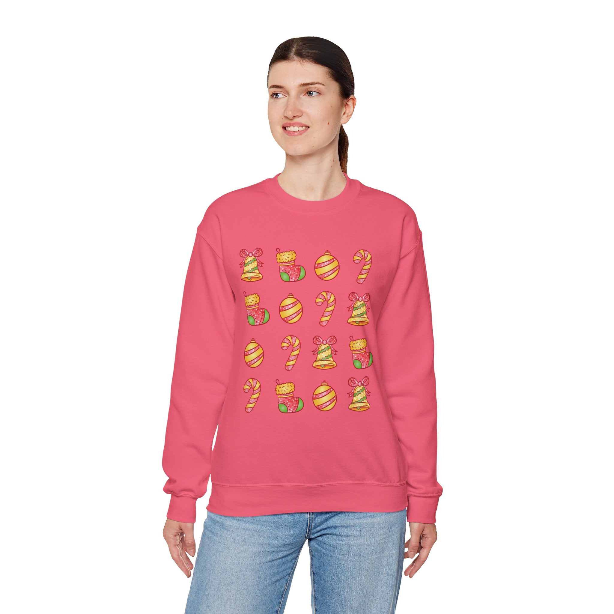 Christmas Pattern Crewneck Sweatshirt