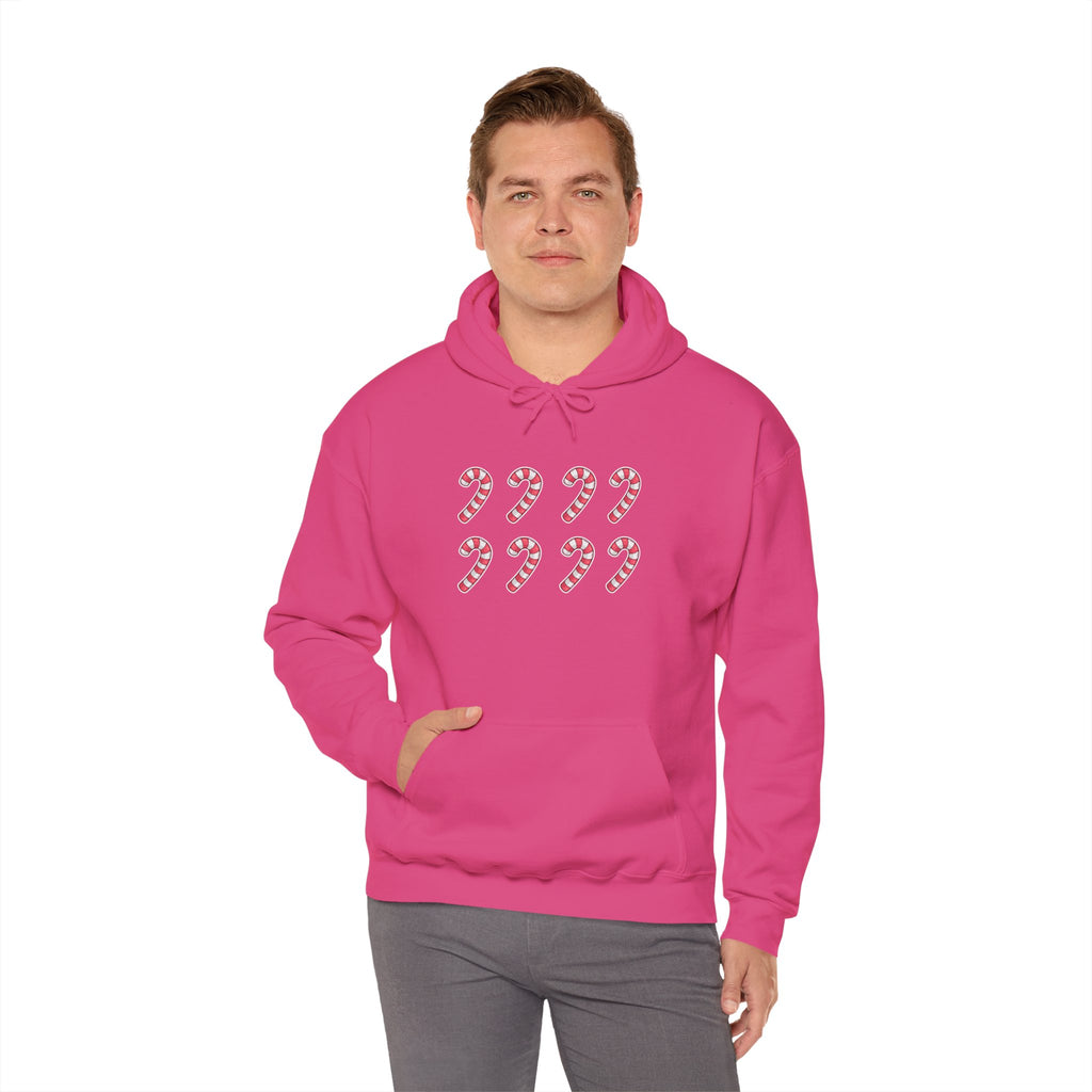 Candy Cane Pattern Hoodie