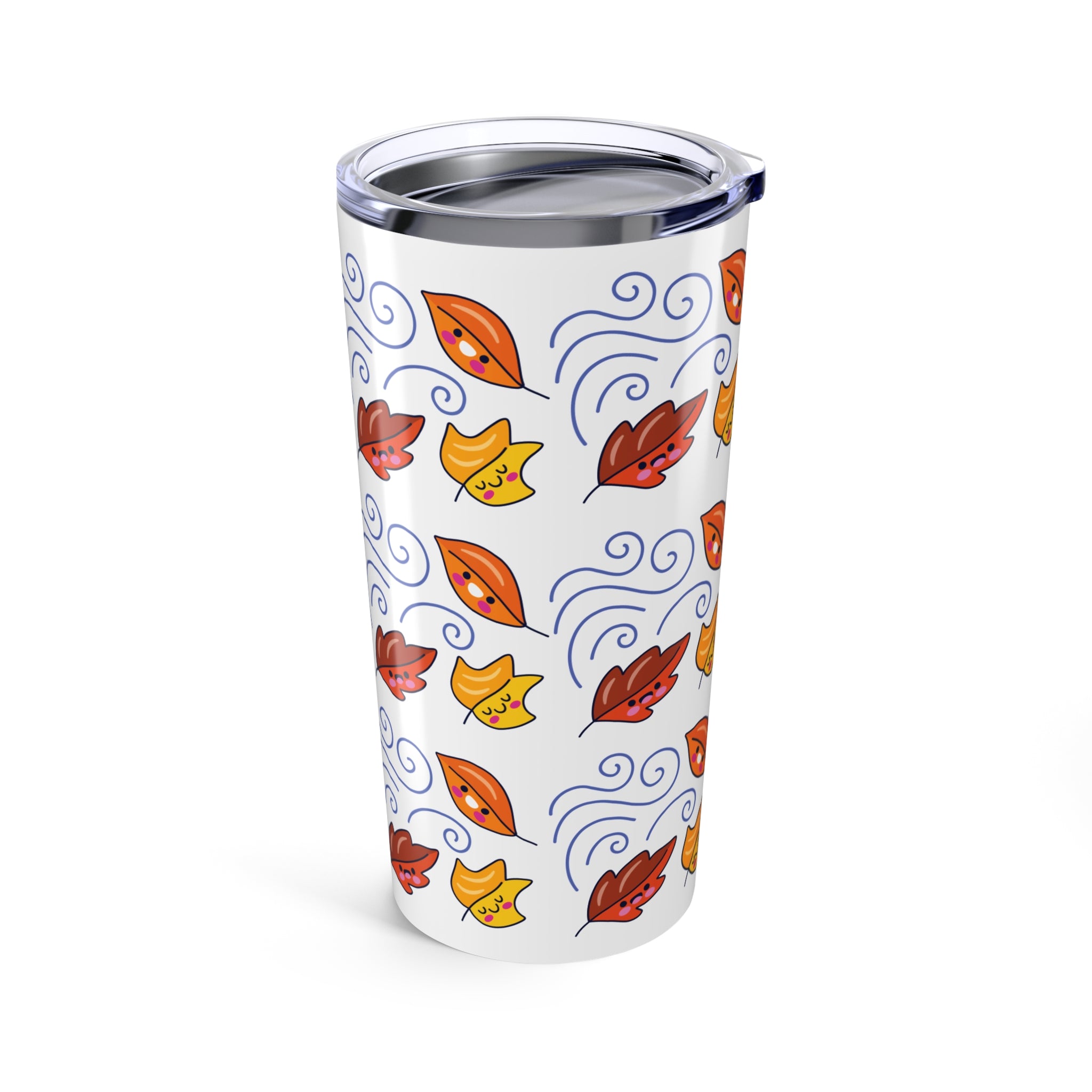 Leaves and Wind Tumbler