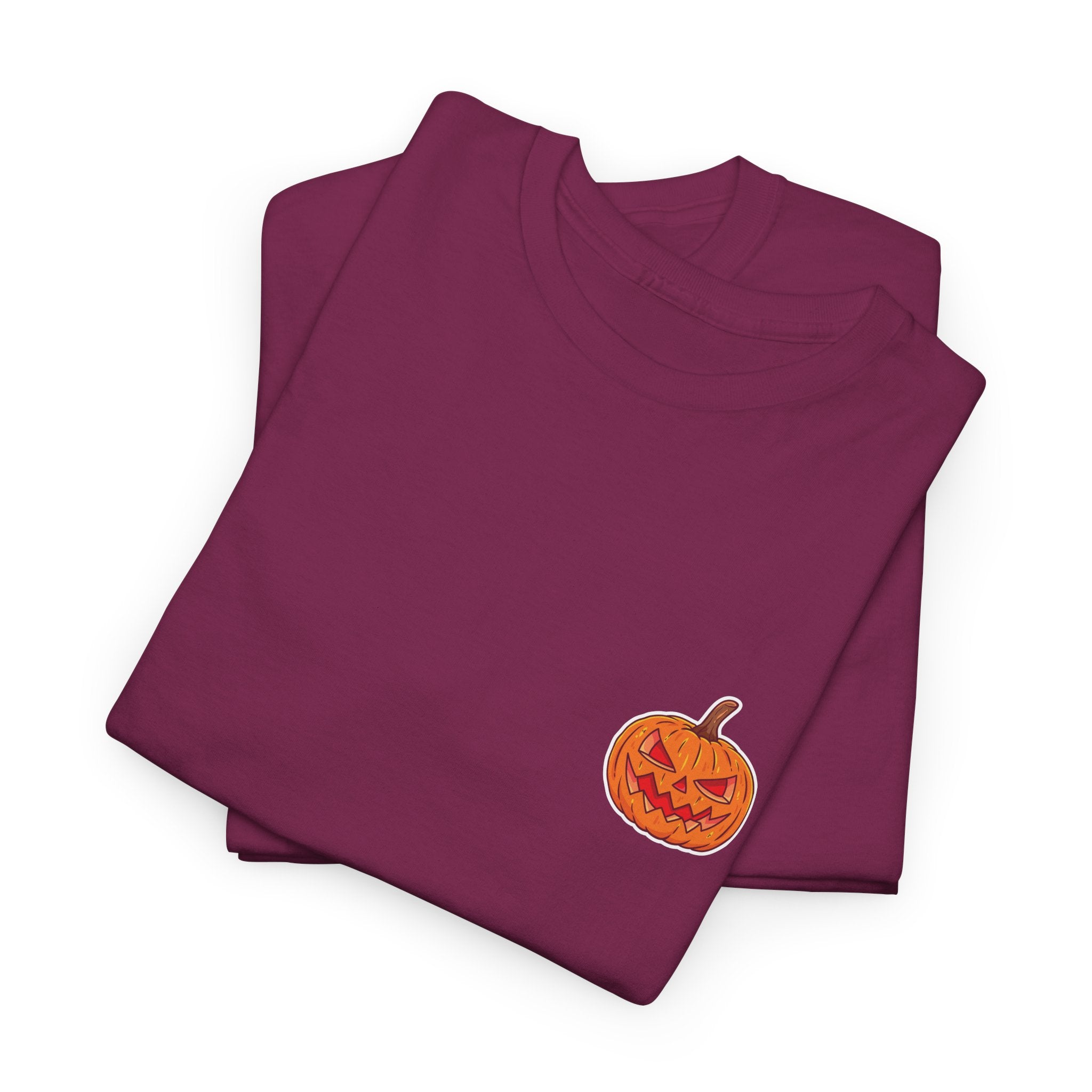 Spooky Pumpkin Unisex Heavy Cotton Tee