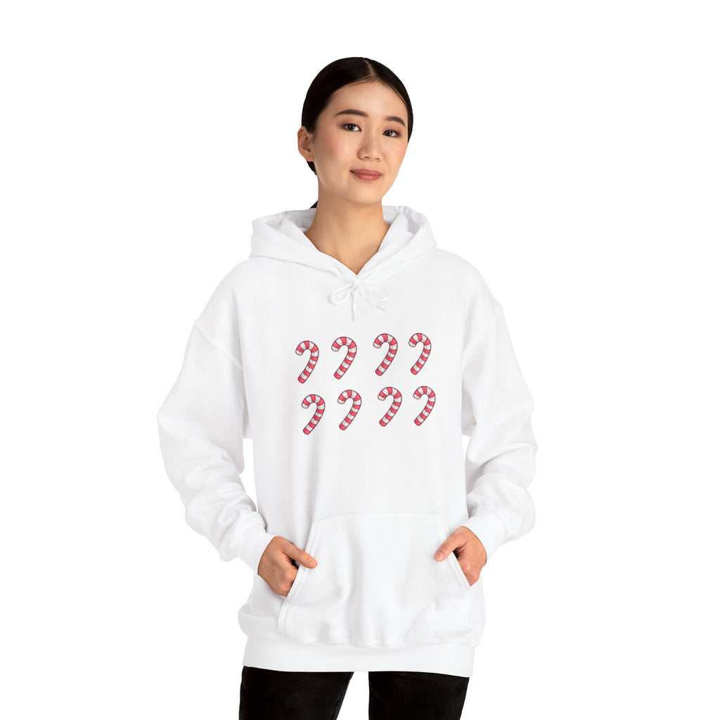 Candy Cane Pattern Hoodie