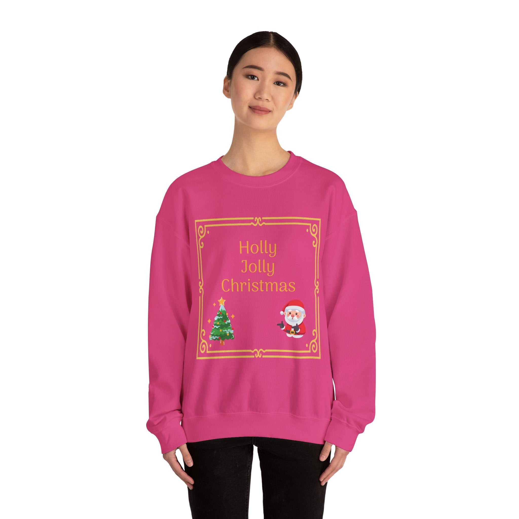 Holly Jolly Christmas Crewneck Sweatshirt
