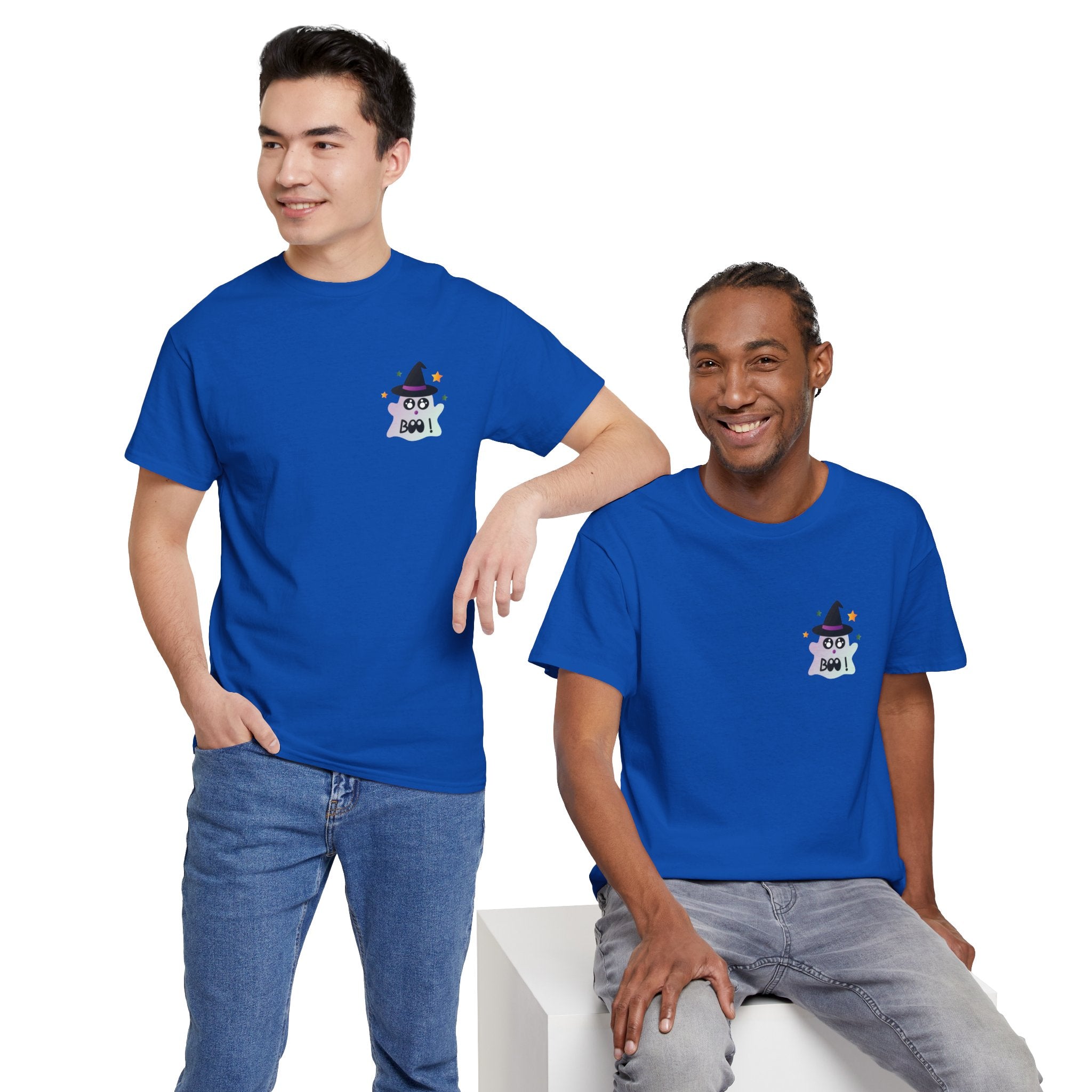 Little Ghost-Witch Unisex Heavy Cotton Tee