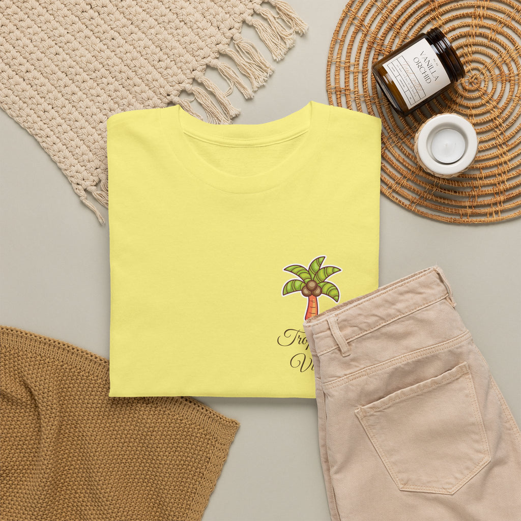 Tropicana Vibes T-Shirt — Tropical Palm Beach Graphic Tee