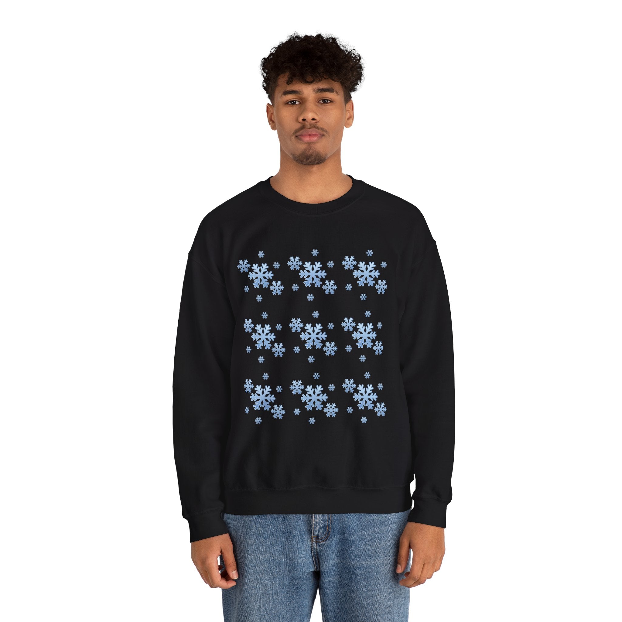 Snowflake Crewneck Sweatshirt