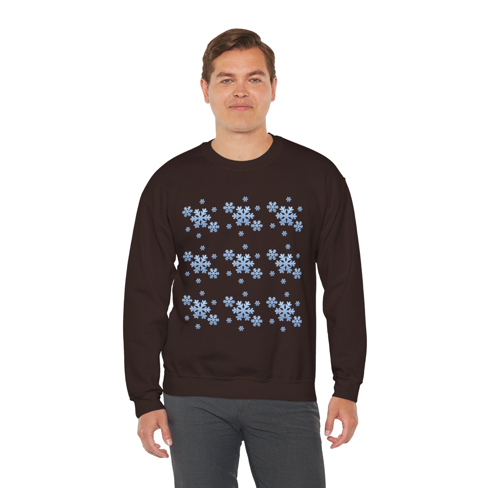 Snowflake Crewneck Sweatshirt