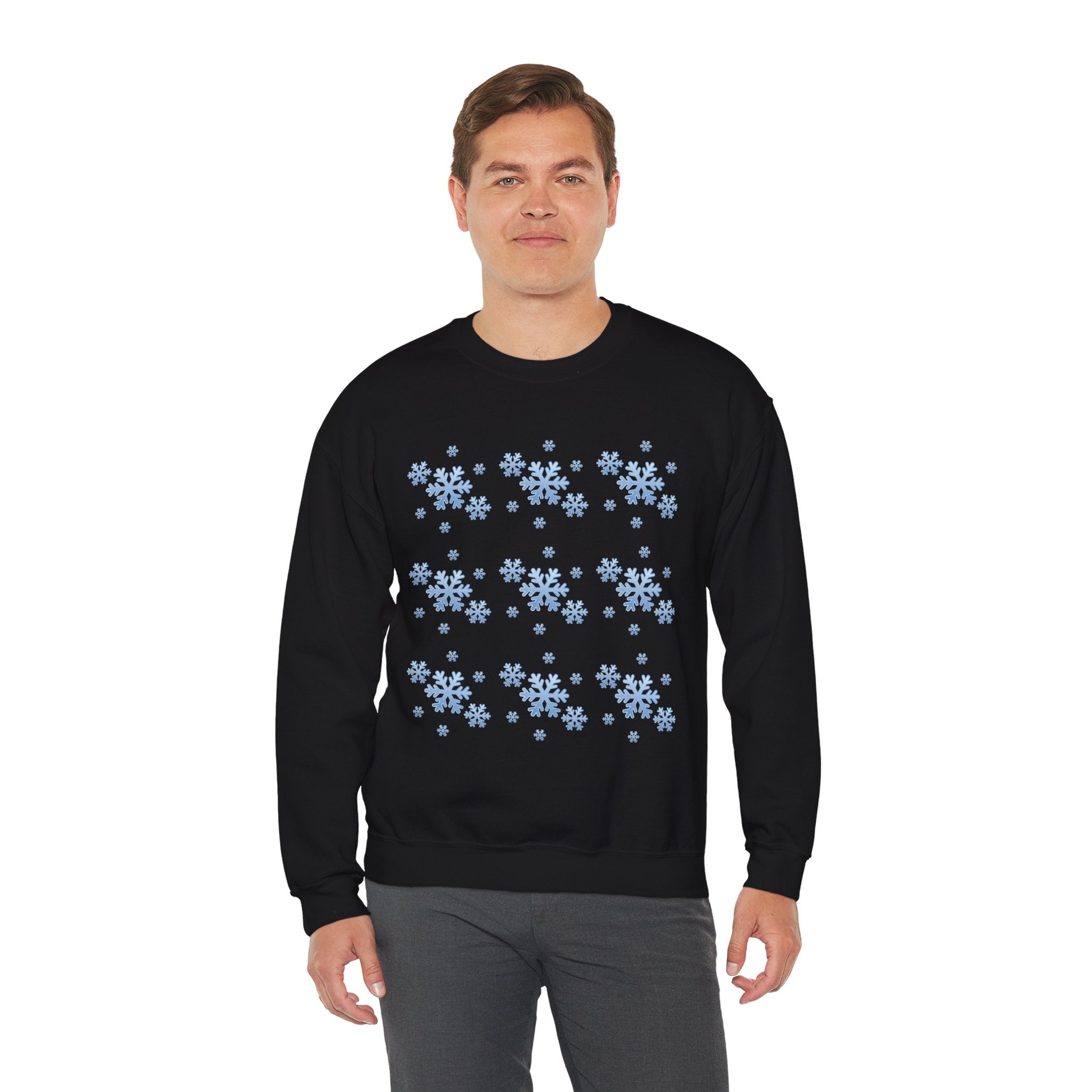 Snowflake Crewneck Sweatshirt
