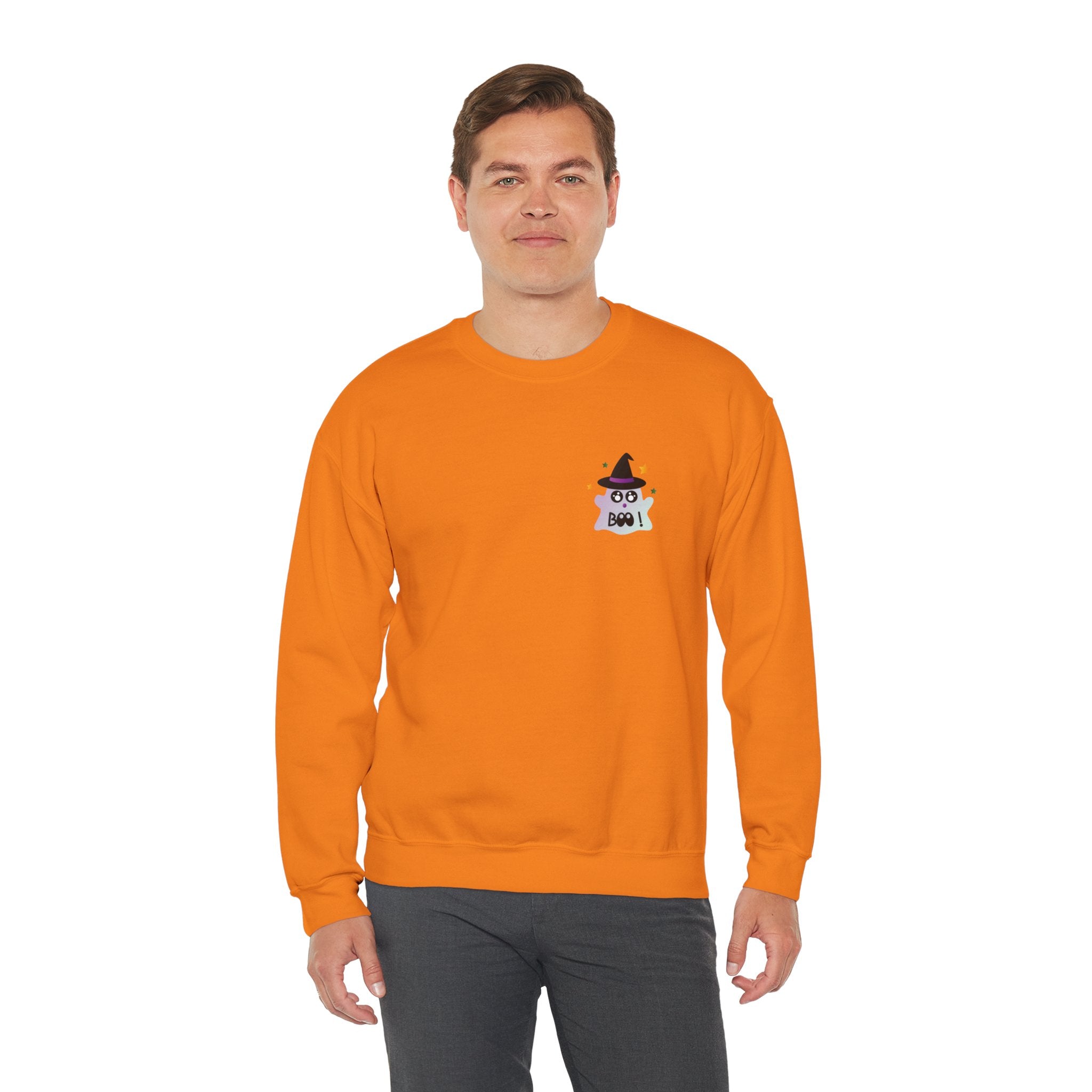 Little Ghost-Witch Unisex Heavy Blend™ Crewneck Sweatshirt