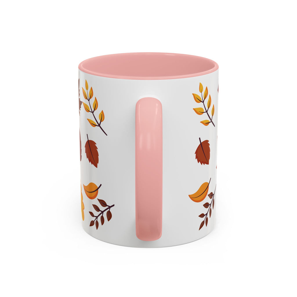 Autumn Leaves Accent Coffee Mug (11, 15oz)
