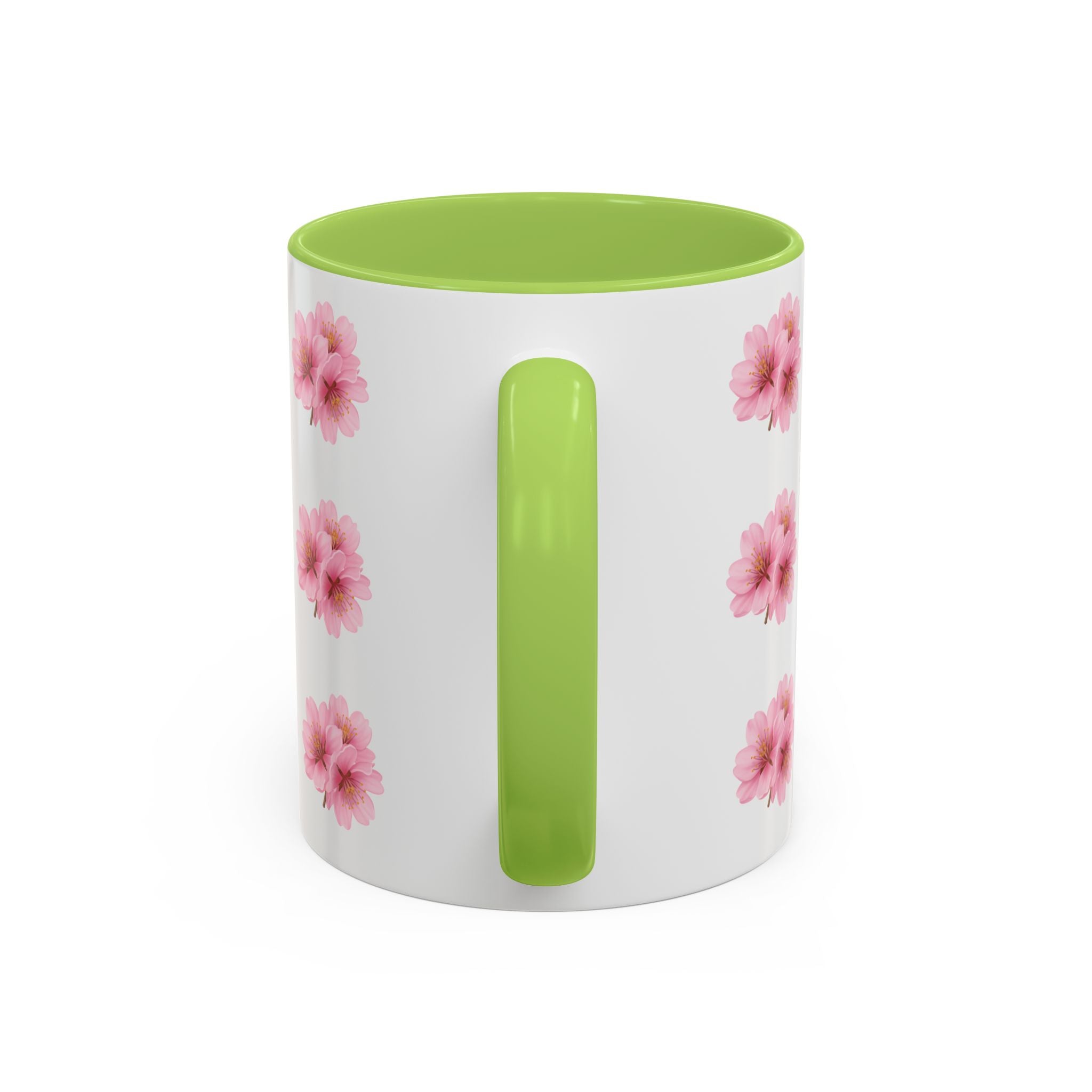 ''Always Blooming'' Pink Floral Coffee Mug — Pink Flower Spring Mug (11/15oz)