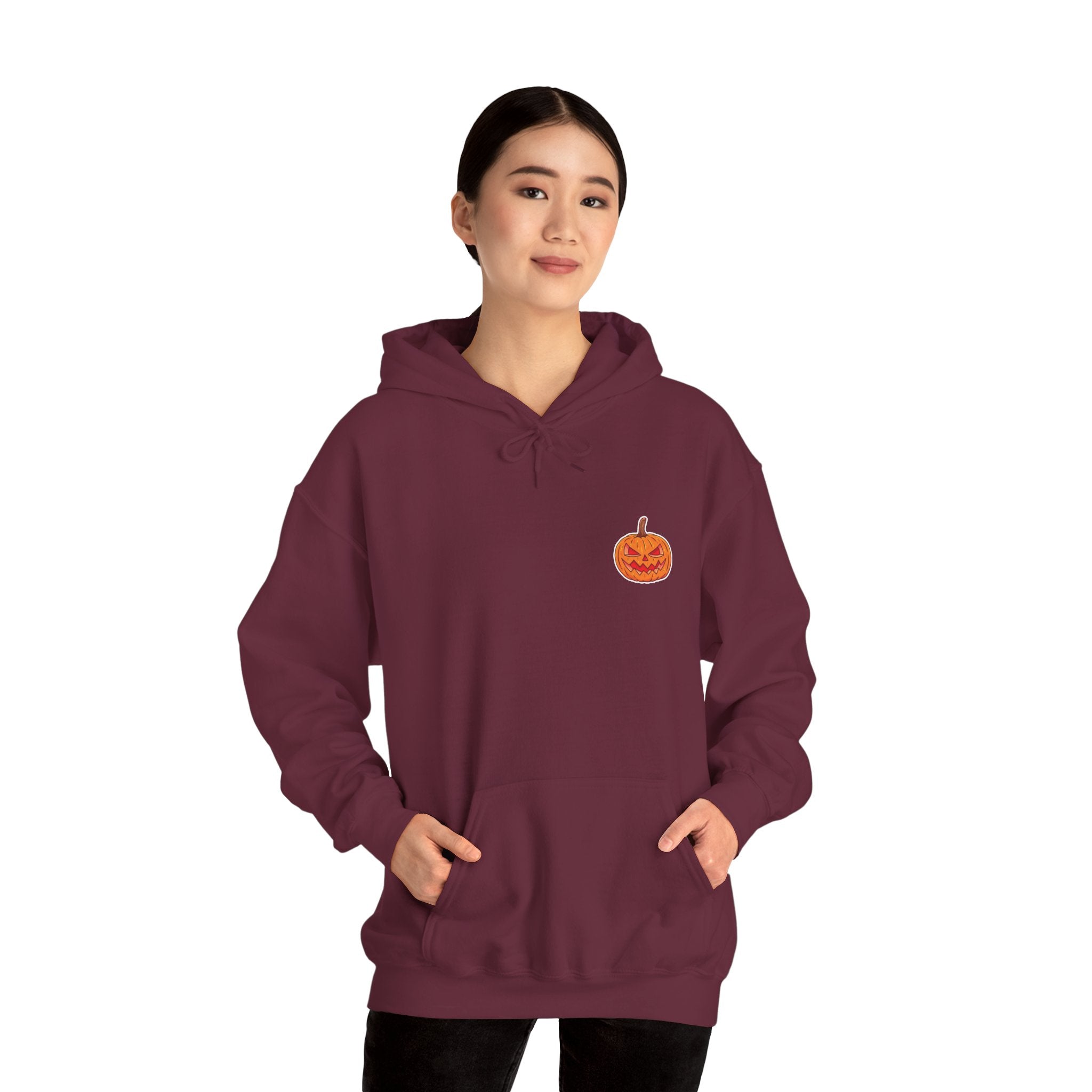 Spooky Pumpkin Unisex Heavy Blend™ Hooded Sweatshirt