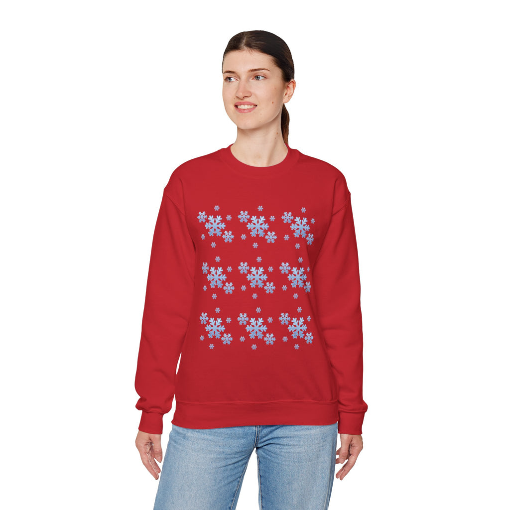 Snowflake Crewneck Sweatshirt