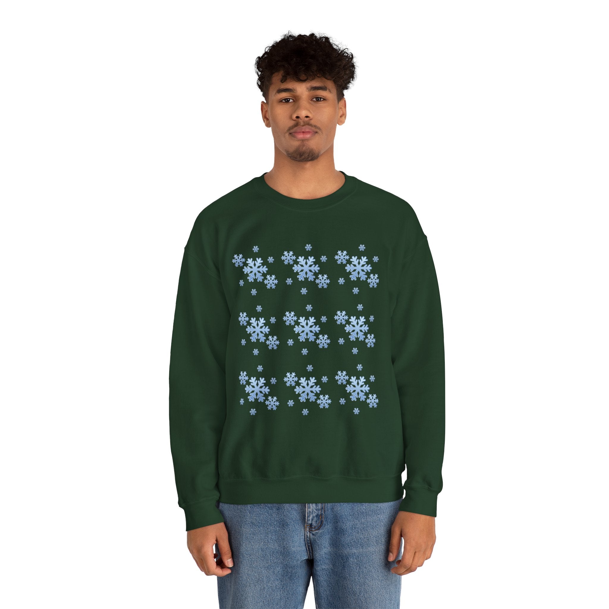 Snowflake Crewneck Sweatshirt