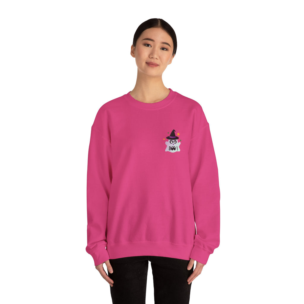Little Ghost-Witch Unisex Heavy Blend™ Crewneck Sweatshirt
