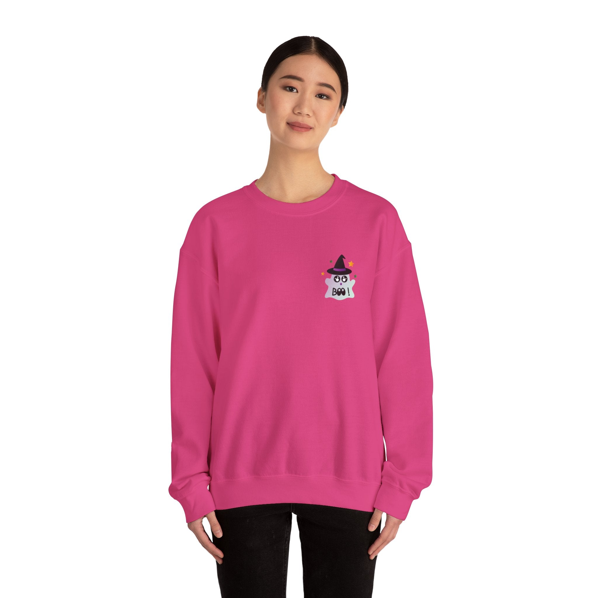 Little Ghost-Witch Unisex Heavy Blend™ Crewneck Sweatshirt