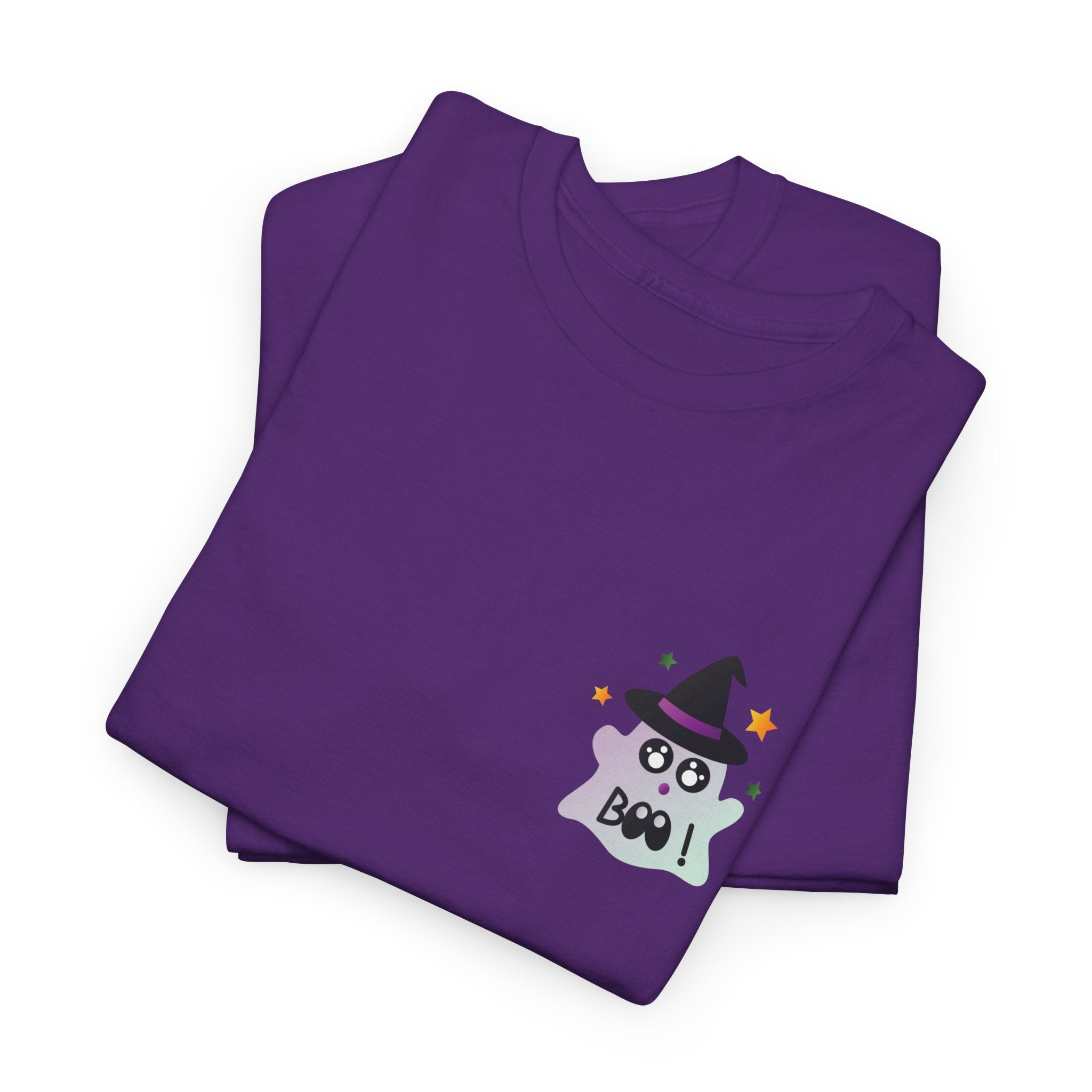 Little Ghost-Witch Unisex Heavy Cotton Tee