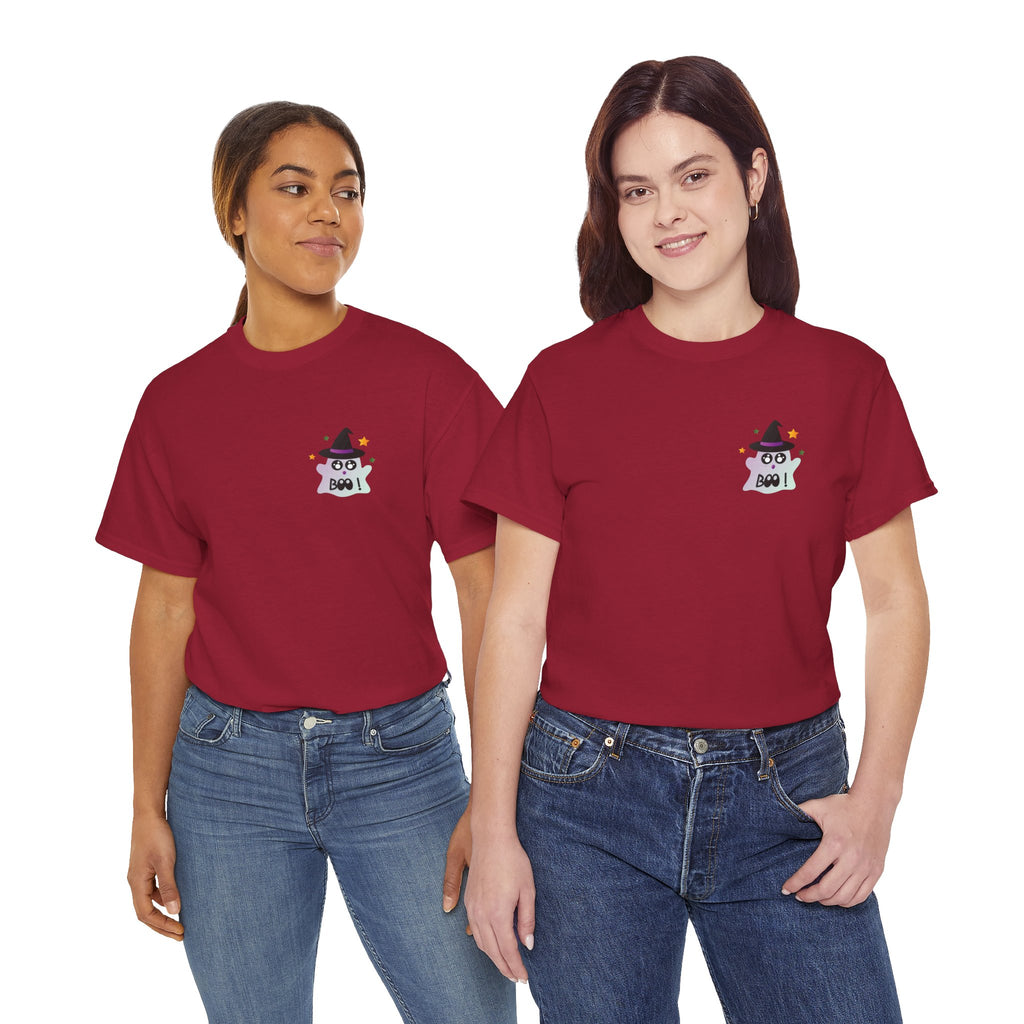 Little Ghost-Witch Unisex Heavy Cotton Tee
