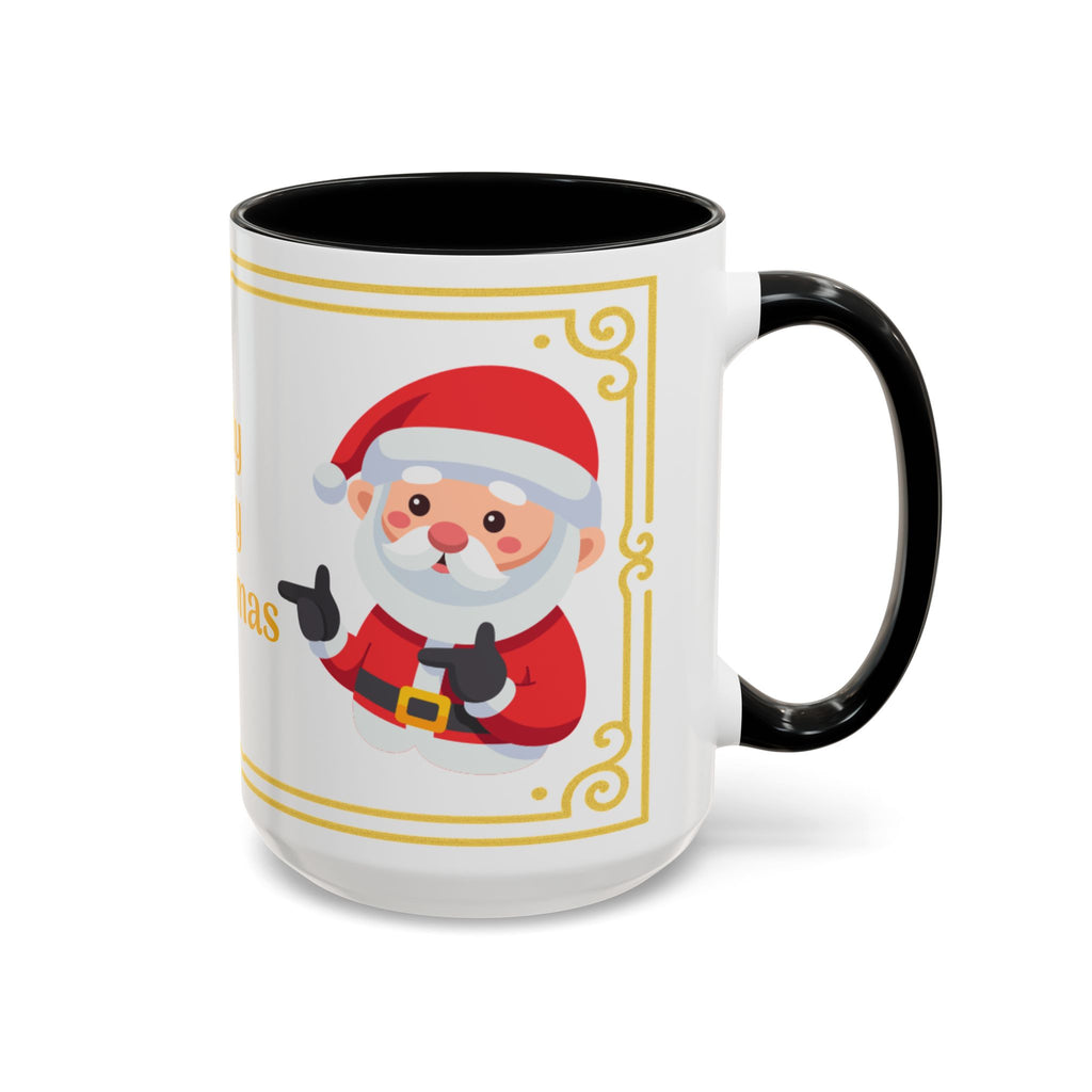 Holly Jolly Christmas Accent Coffee Mug (11/15oz)