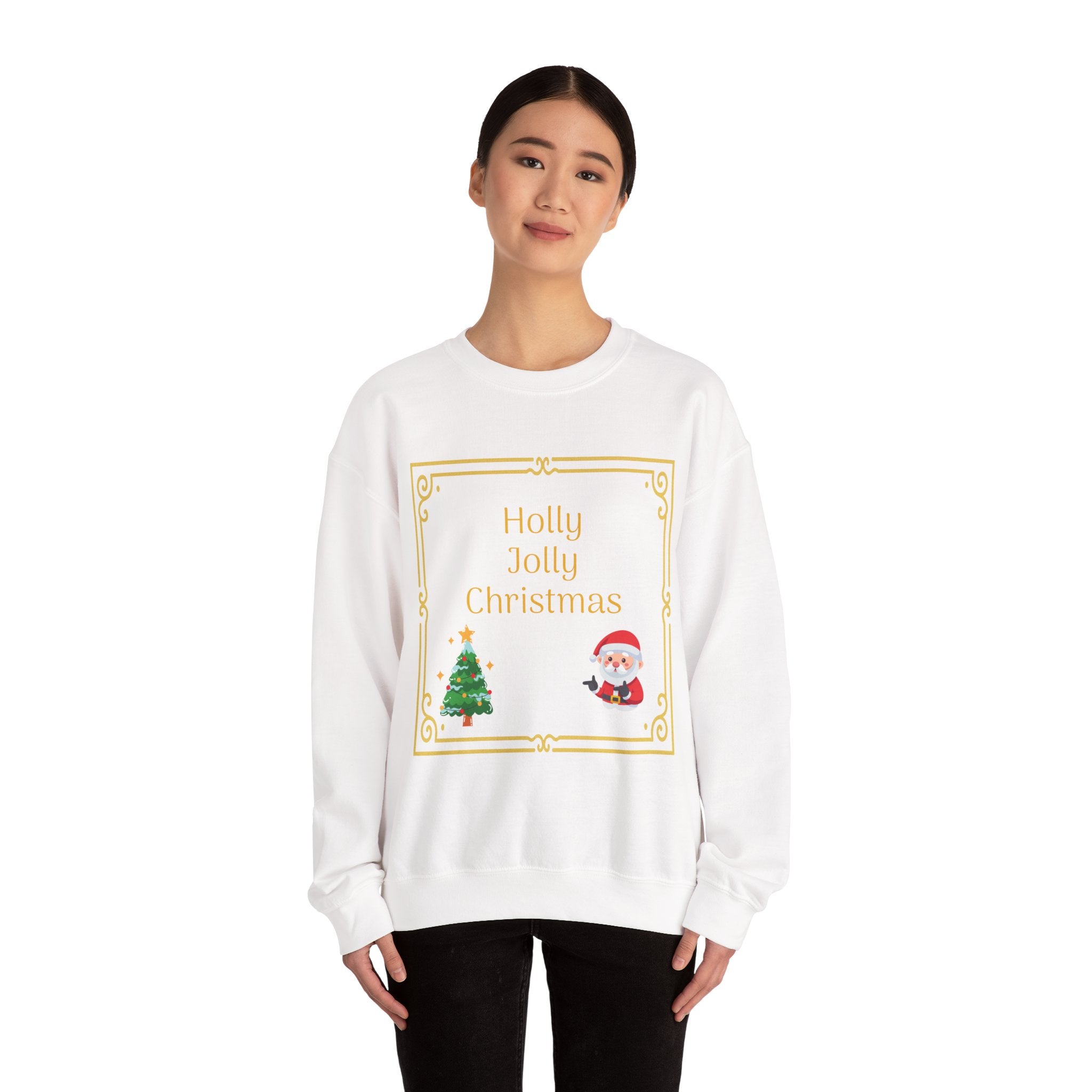 Holly Jolly Christmas Crewneck Sweatshirt