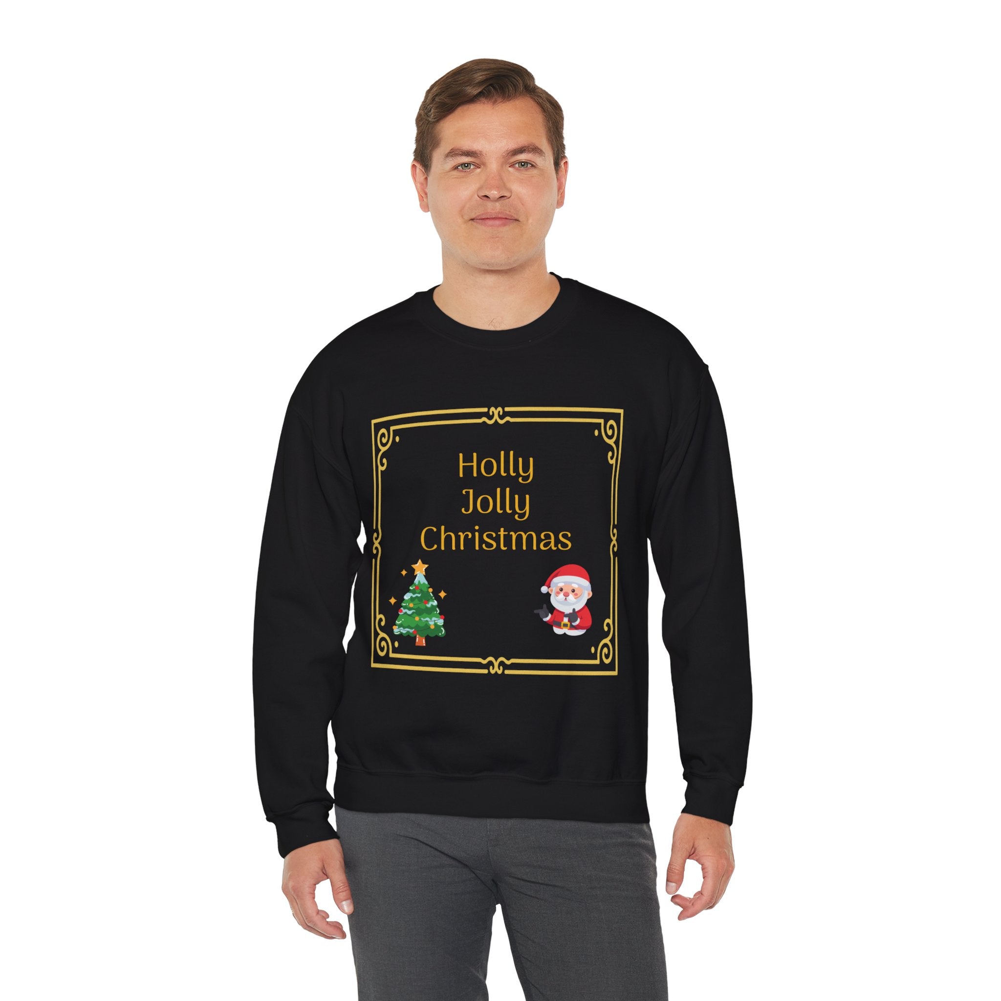 Holly Jolly Christmas Crewneck Sweatshirt