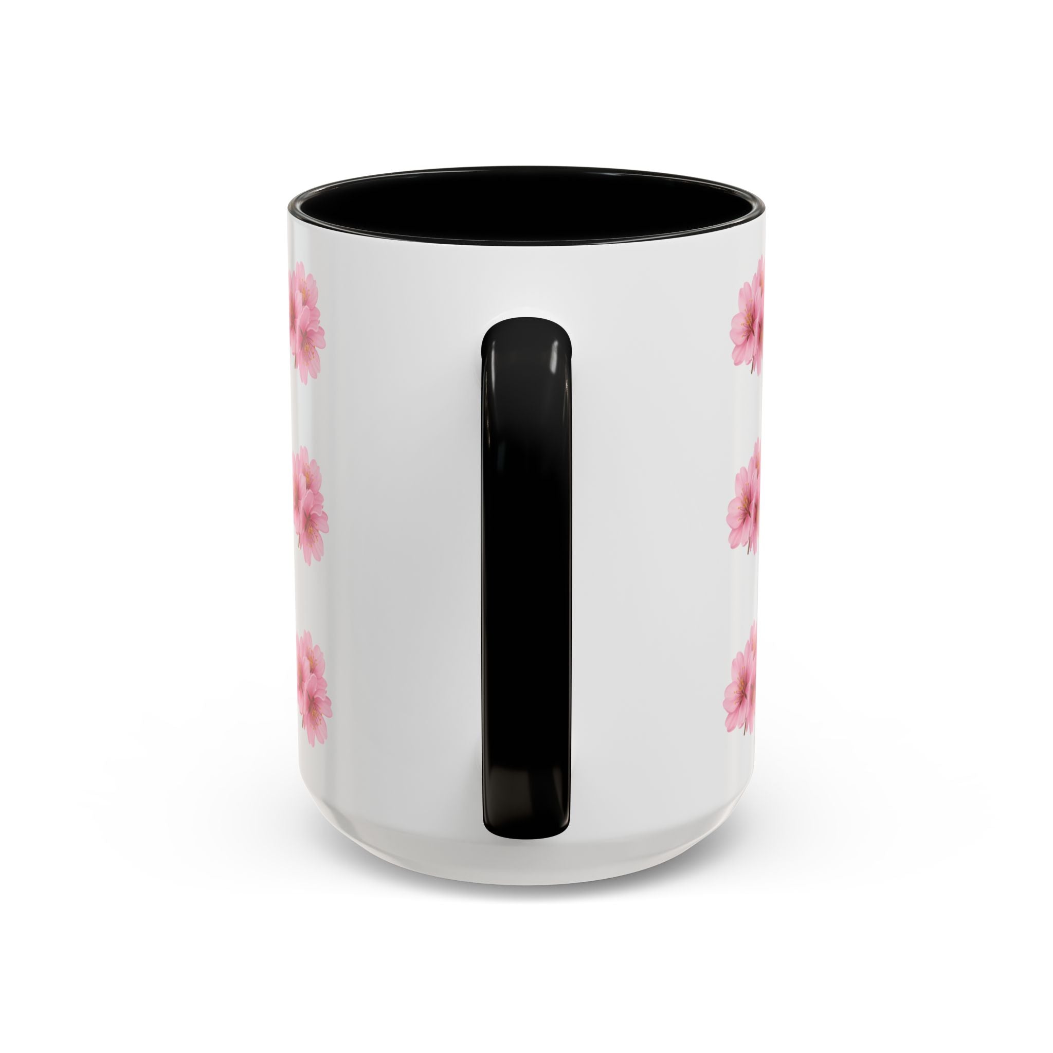 ''Always Blooming'' Pink Floral Coffee Mug — Pink Flower Spring Mug (11/15oz)