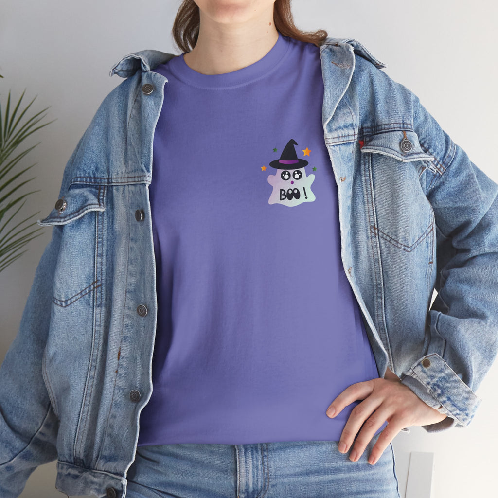 Little Ghost-Witch Unisex Heavy Cotton Tee