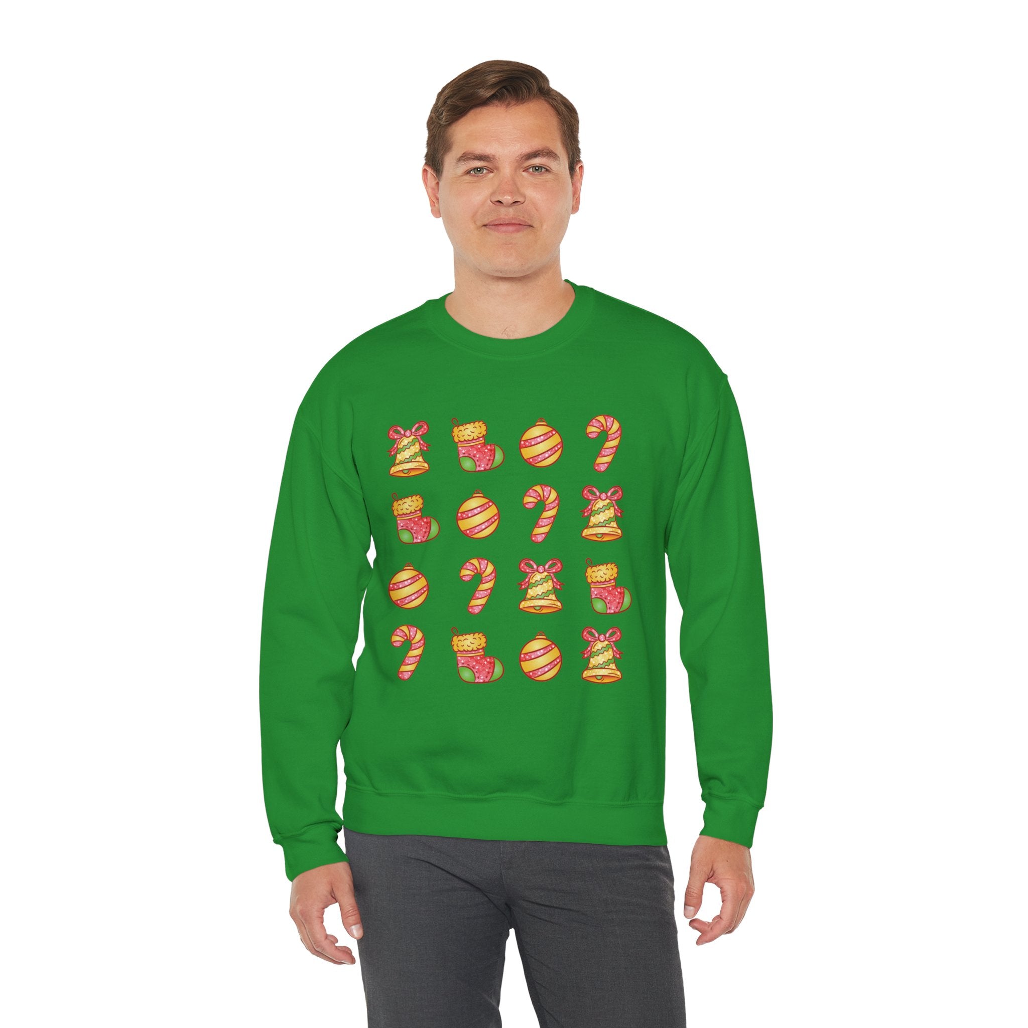 Christmas Pattern Crewneck Sweatshirt
