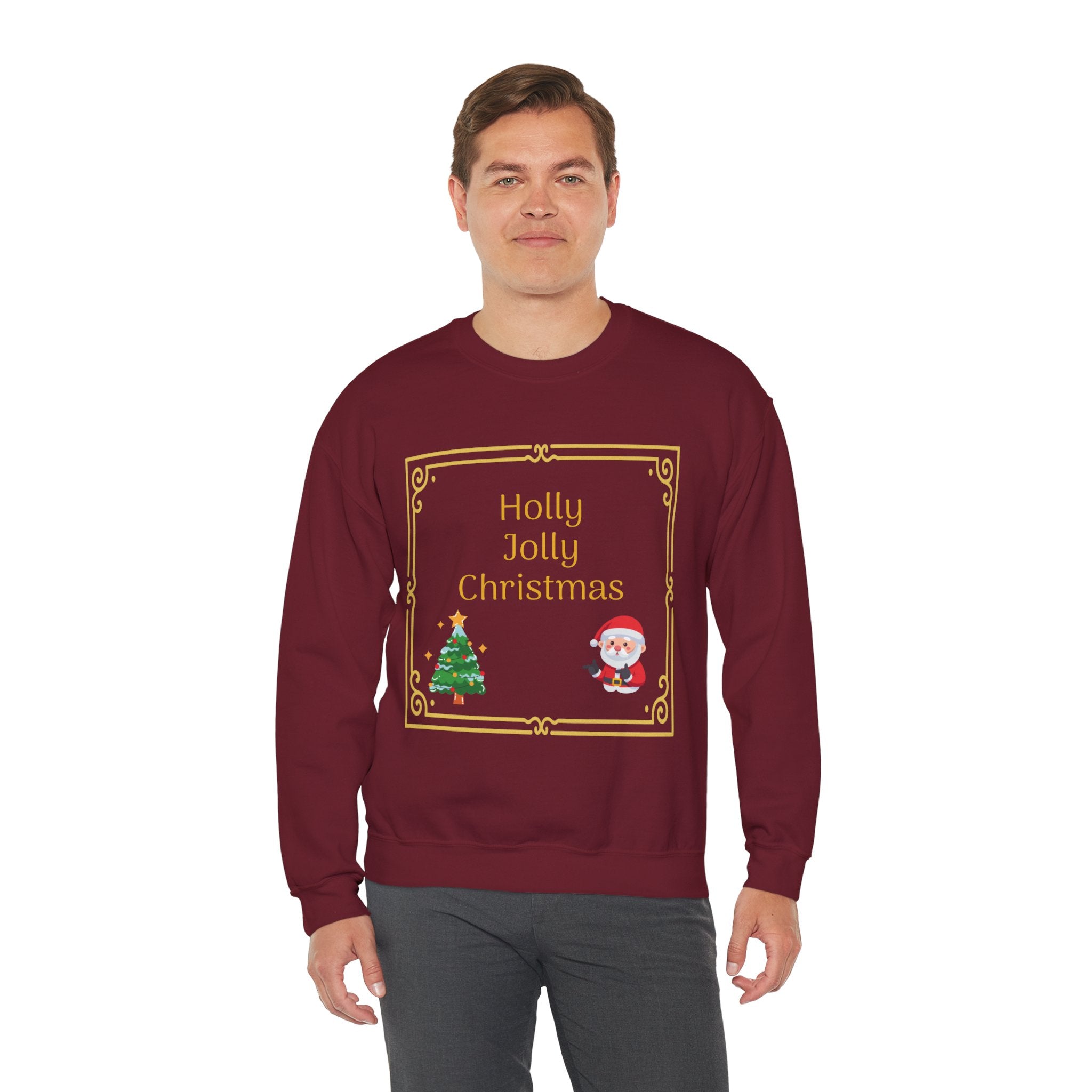 Holly Jolly Christmas Crewneck Sweatshirt