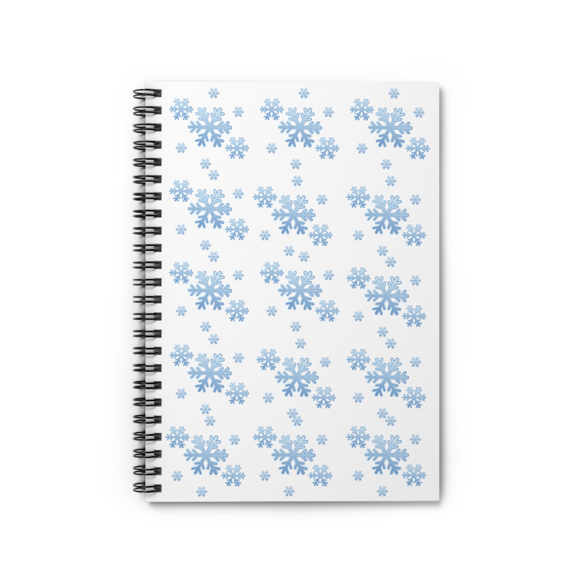 Snowflake Spiral Notebook – Ruled Line