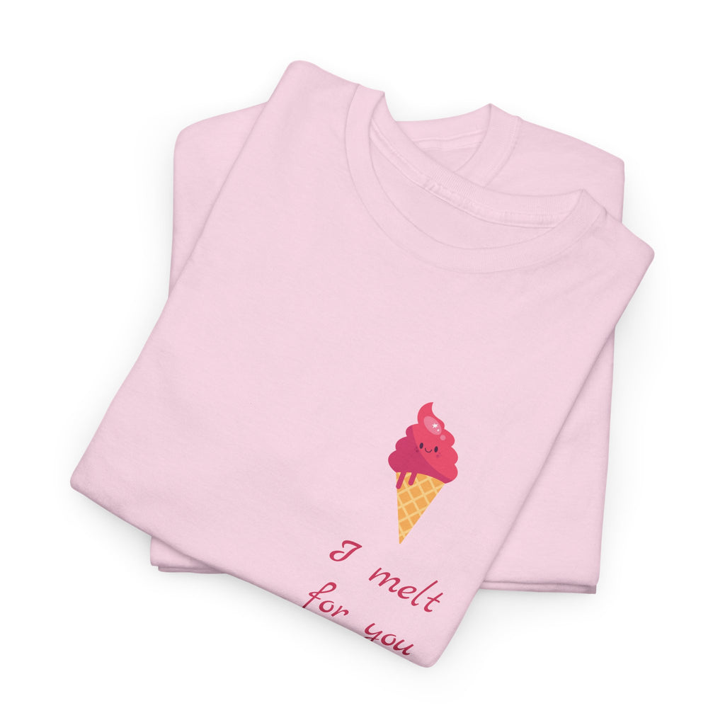 "I Melt For You" Cute Summer Tee