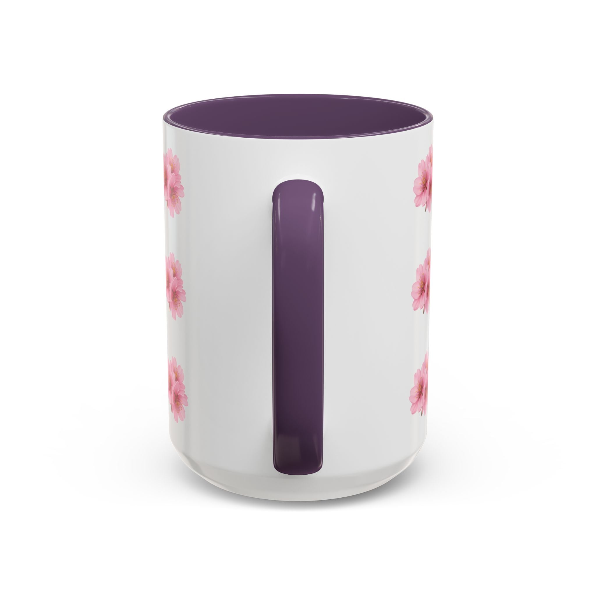 ''Always Blooming'' Pink Floral Coffee Mug — Pink Flower Spring Mug (11/15oz)