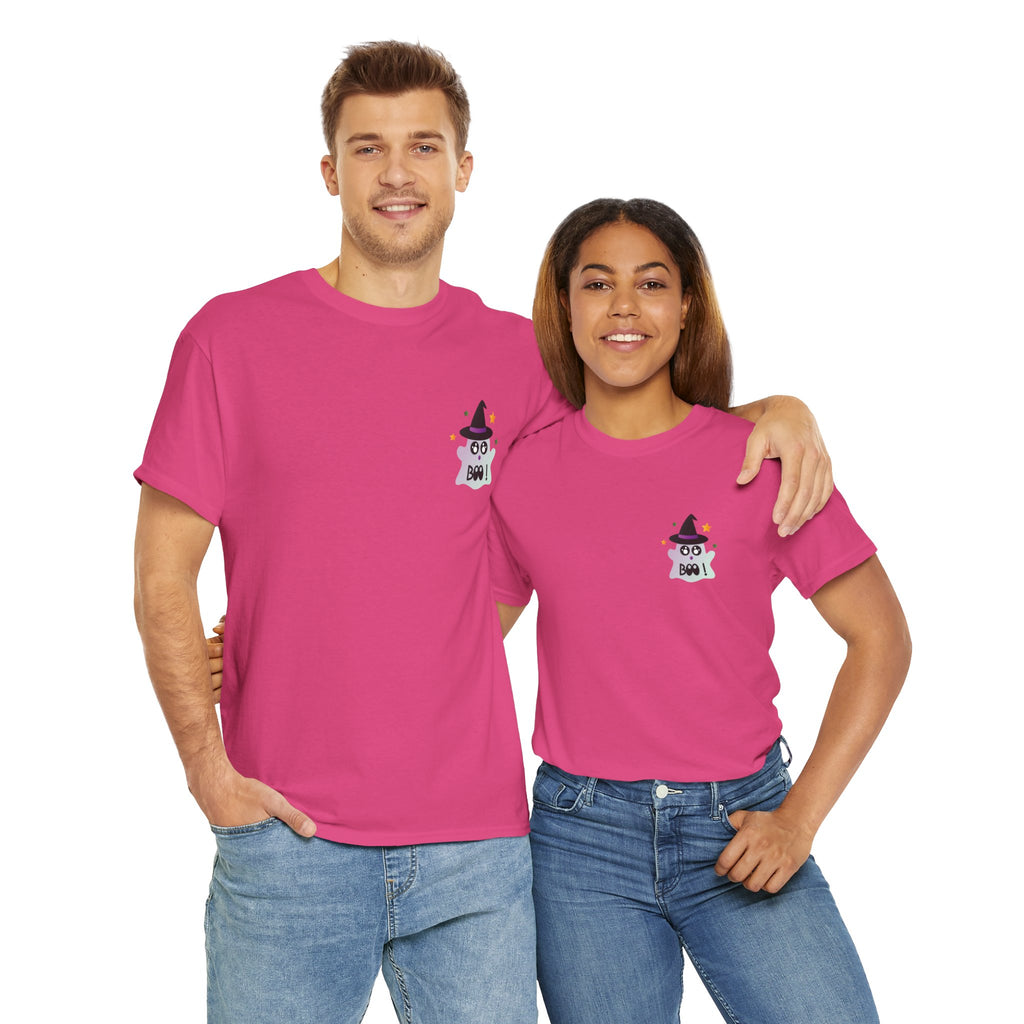 Little Ghost-Witch Unisex Heavy Cotton Tee