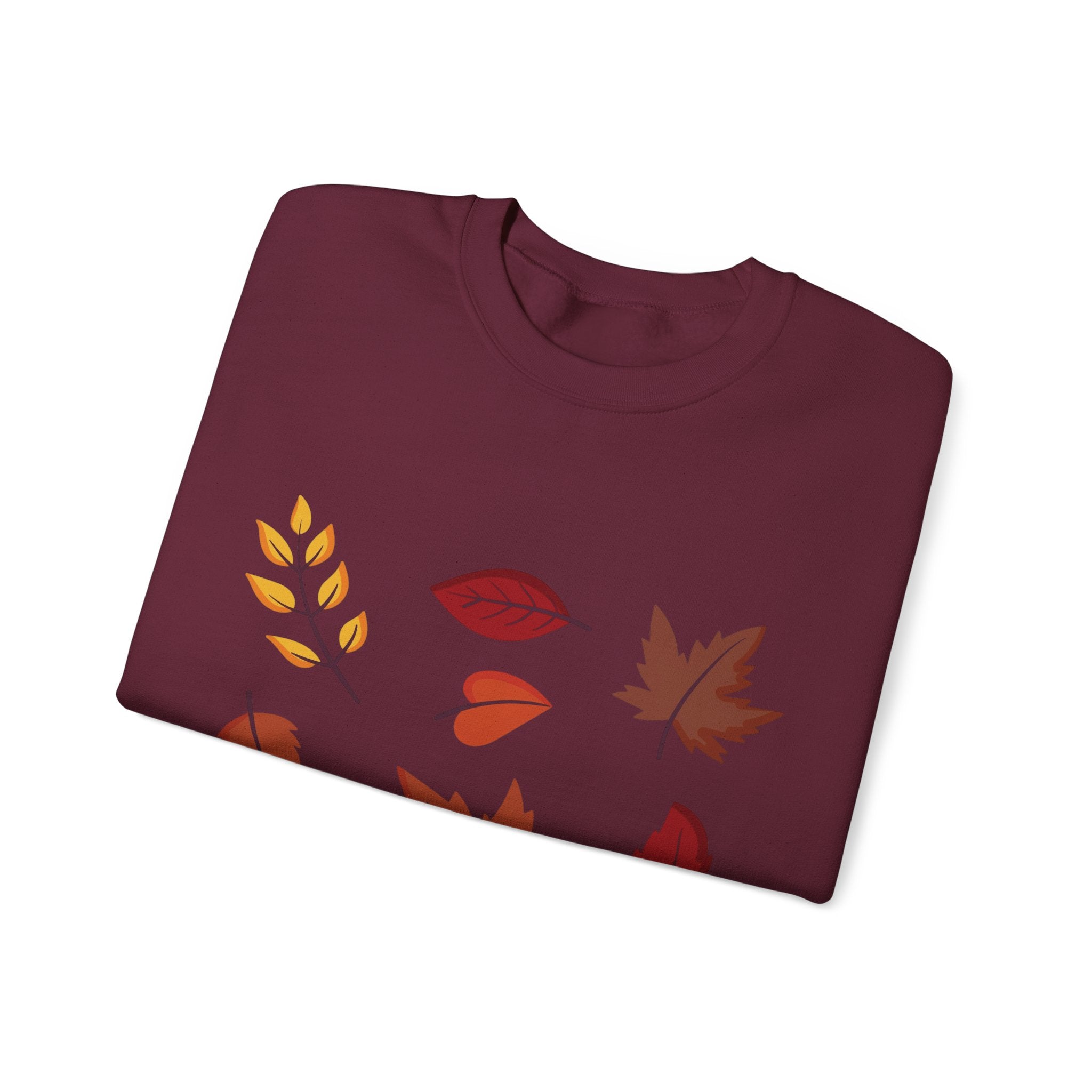 Autumn Leaves Unisex Heavy Blend™ Crewneck Sweatshirt