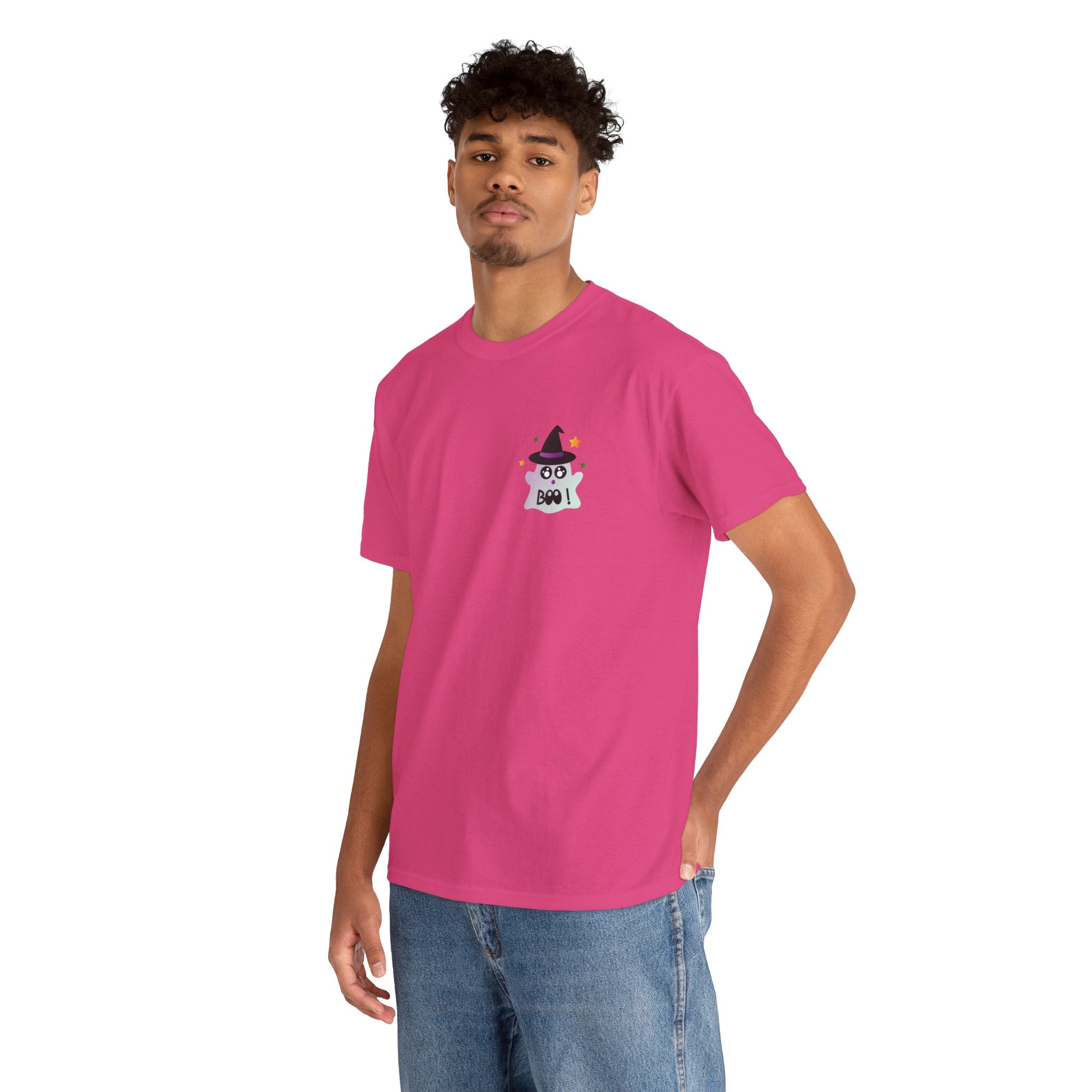Little Ghost-Witch Unisex Heavy Cotton Tee