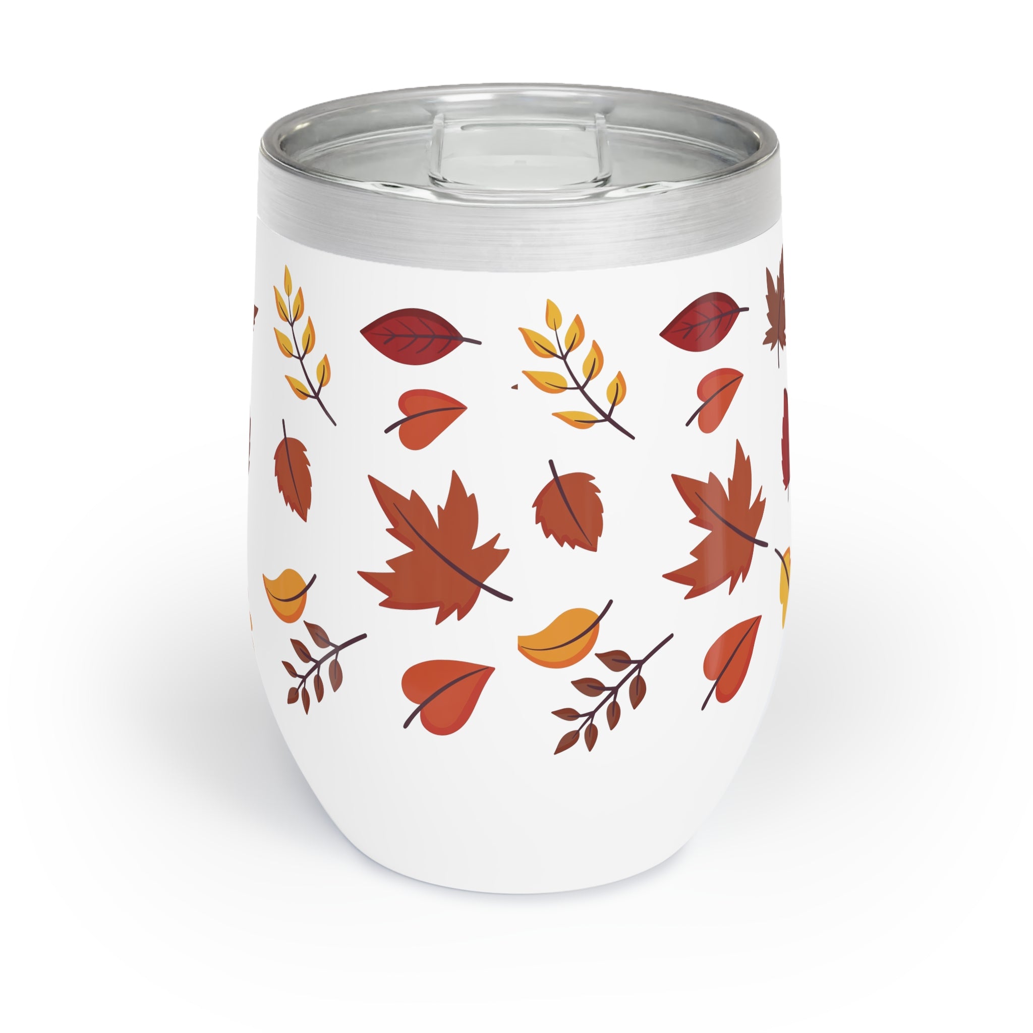 Autumn Leaves Chill Wine Tumbler