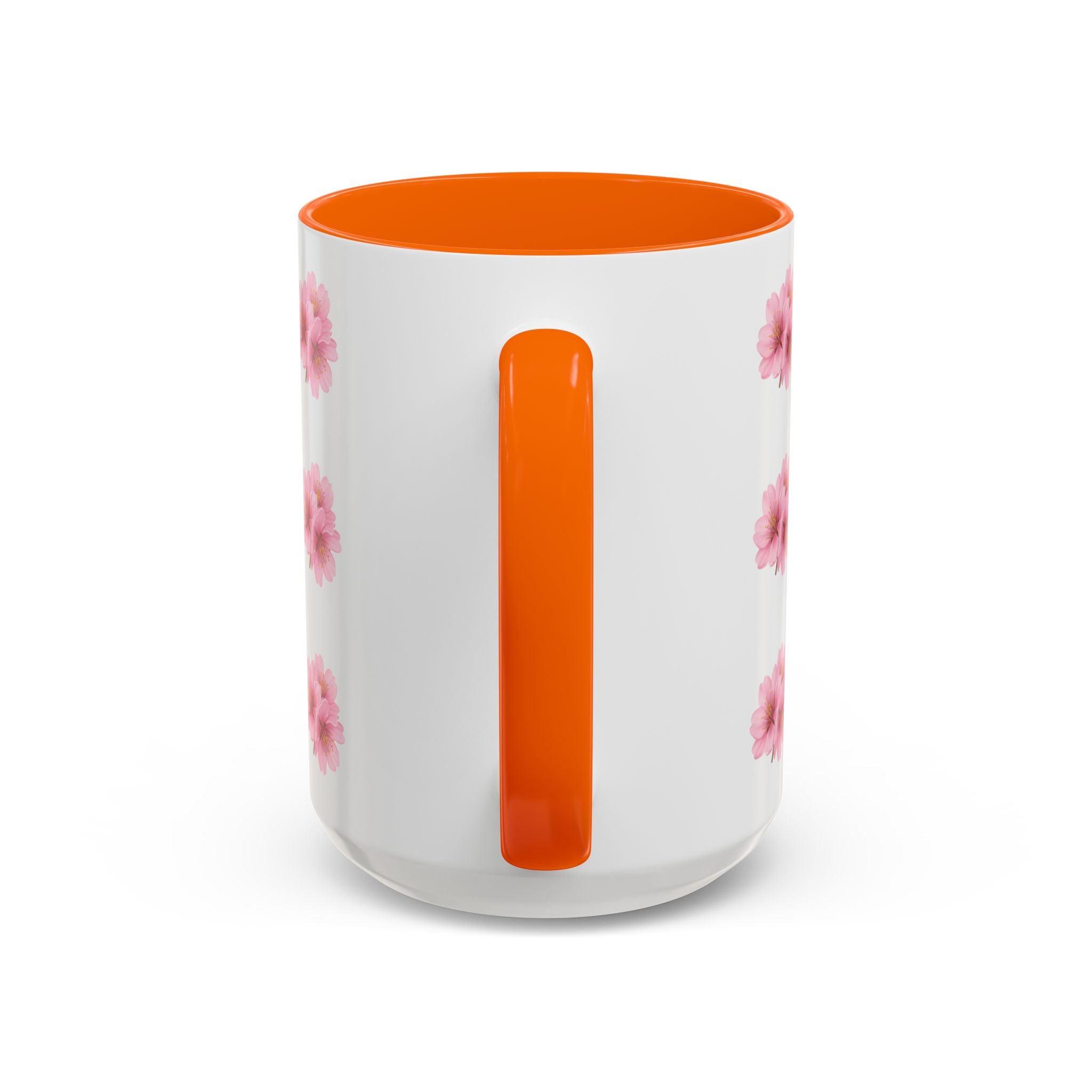 ''Always Blooming'' Pink Floral Coffee Mug — Pink Flower Spring Mug (11/15oz)
