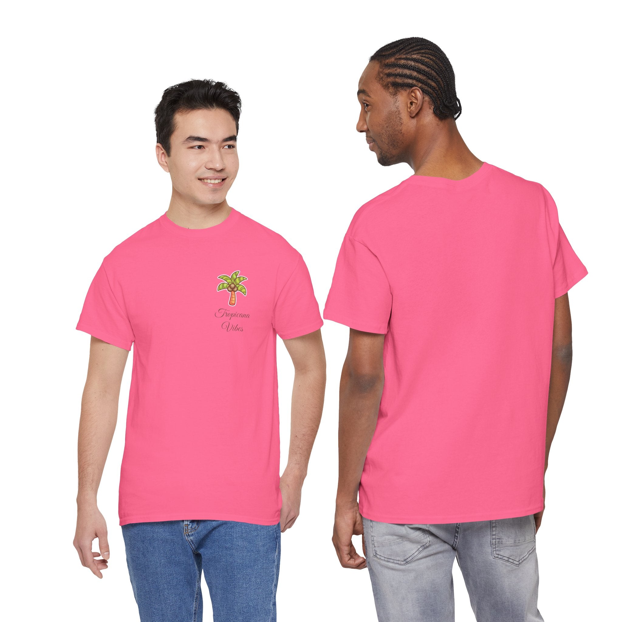 Tropicana Vibes T-Shirt — Tropical Palm Beach Graphic Tee