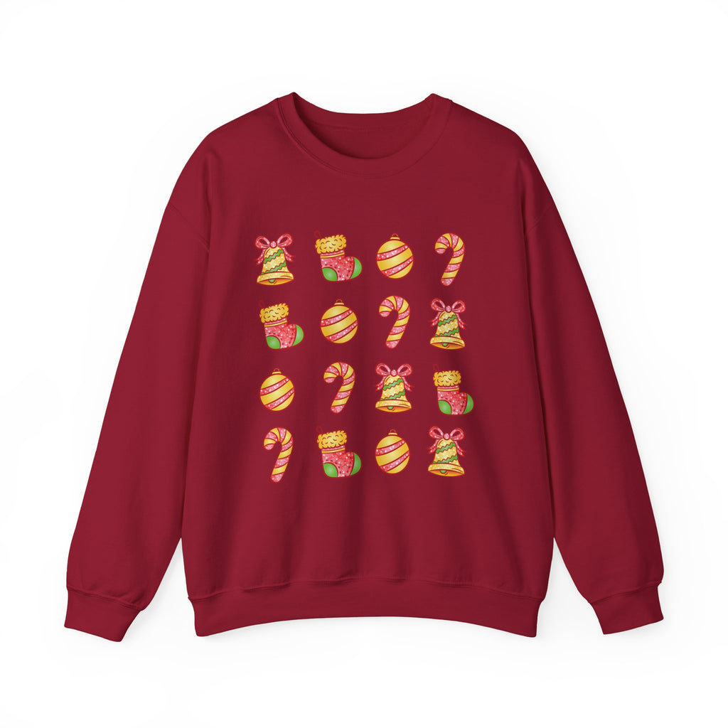 Christmas Pattern Crewneck Sweatshirt