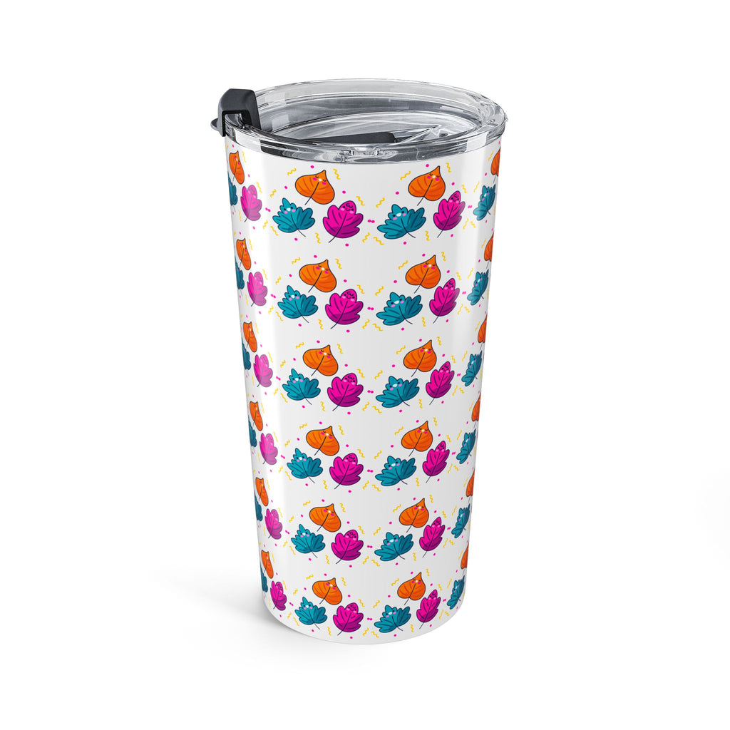 Bright Vibrant Leaves Tumbler