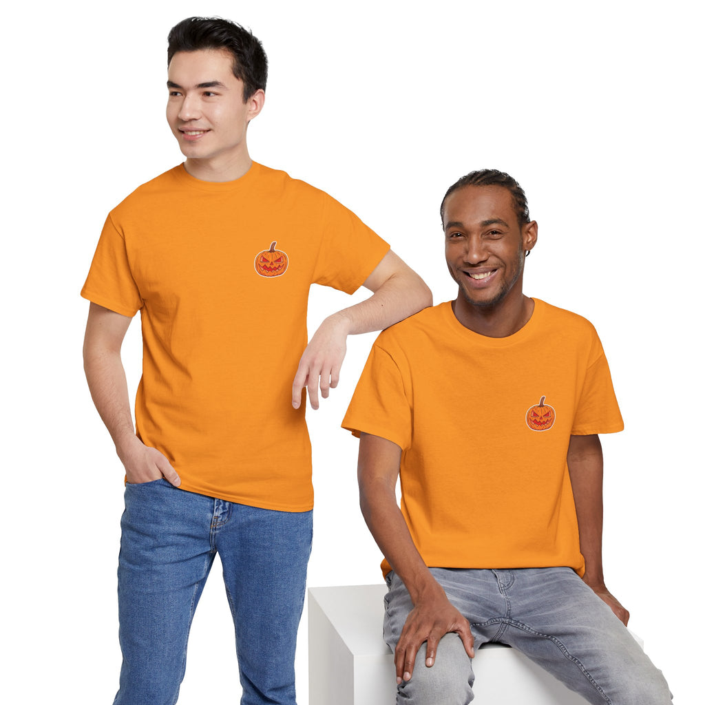Spooky Pumpkin Unisex Heavy Cotton Tee