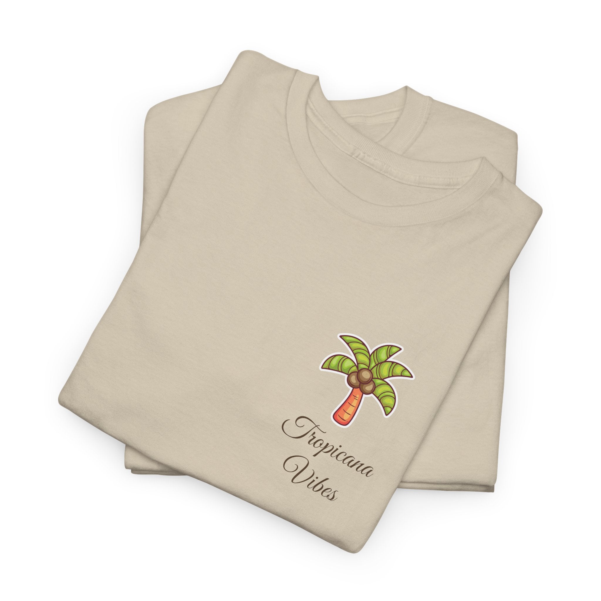 Tropicana Vibes T-Shirt — Tropical Palm Beach Graphic Tee
