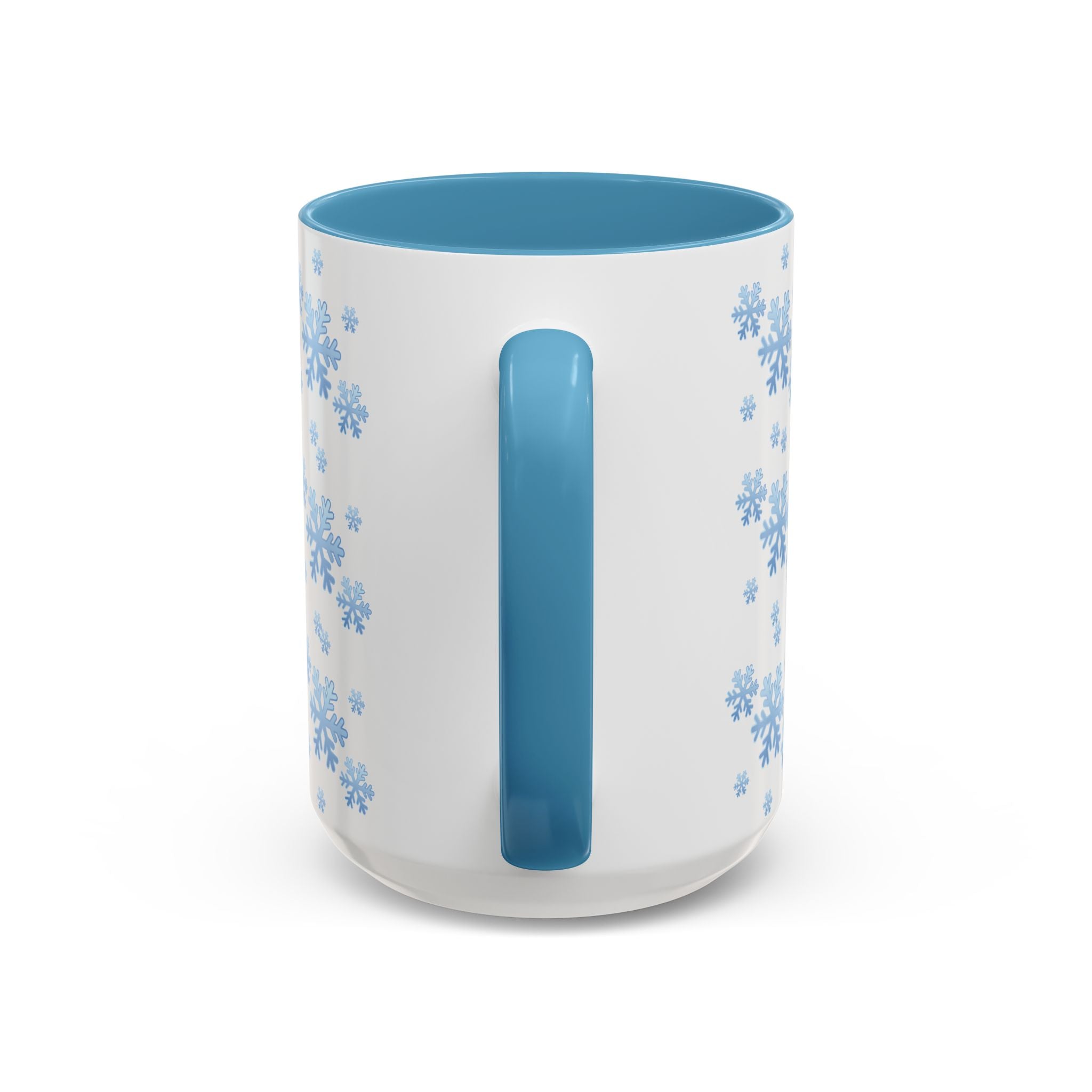 Snowflake Accent Coffee Mug , 11/15oz