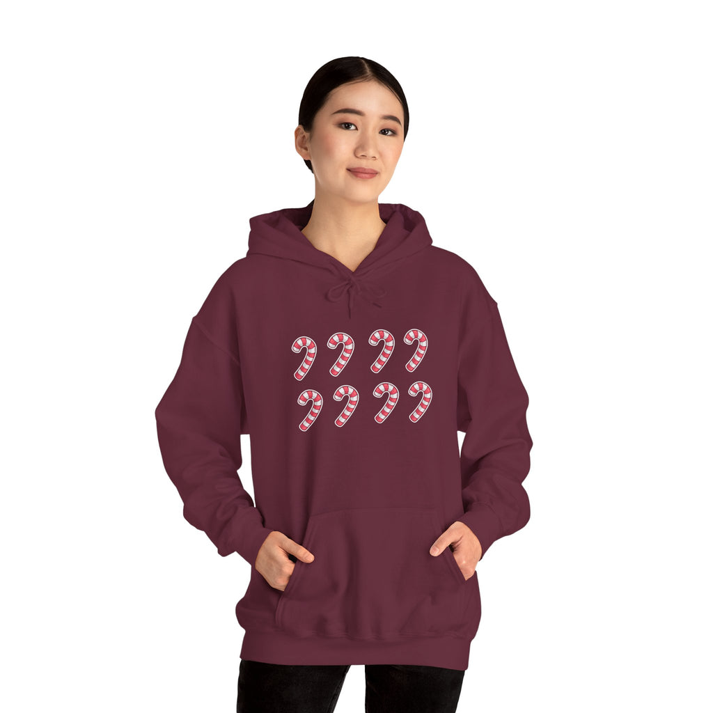 Candy Cane Pattern Hoodie