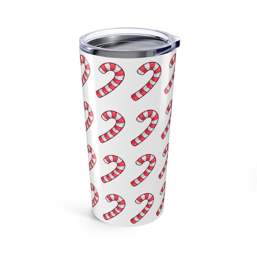 Candy Cane Pattern Tumbler
