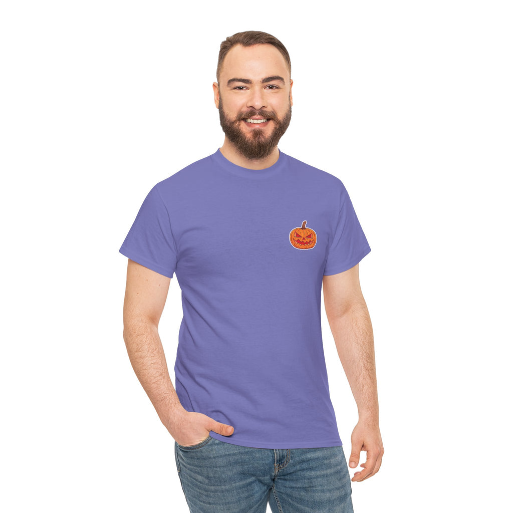 Spooky Pumpkin Unisex Heavy Cotton Tee