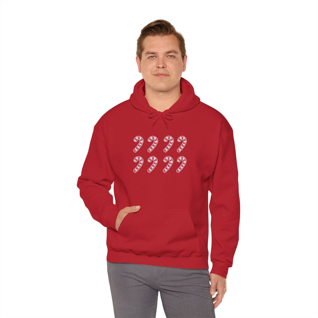 Candy Cane Pattern Hoodie